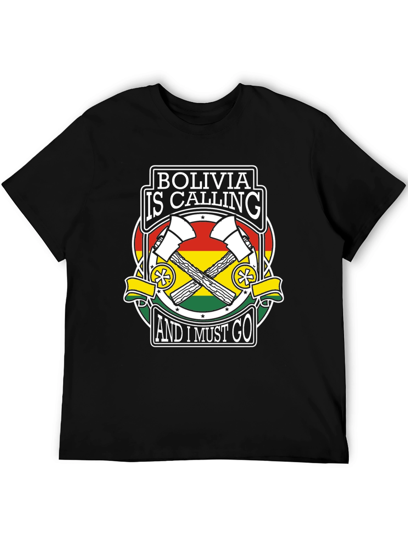 Bolivia is Calling Mens Graphic Tee