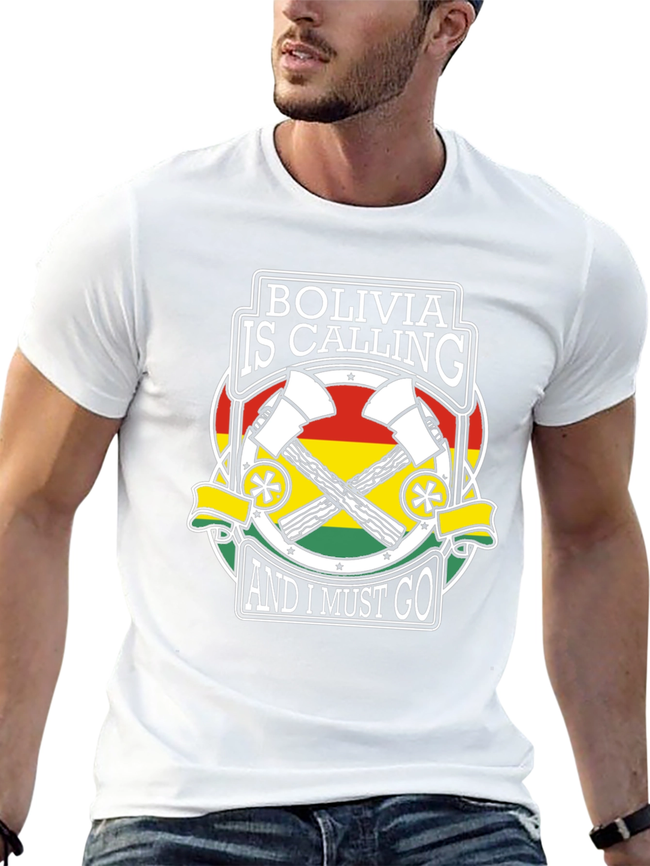 Bolivia is Calling Mens Graphic Tee