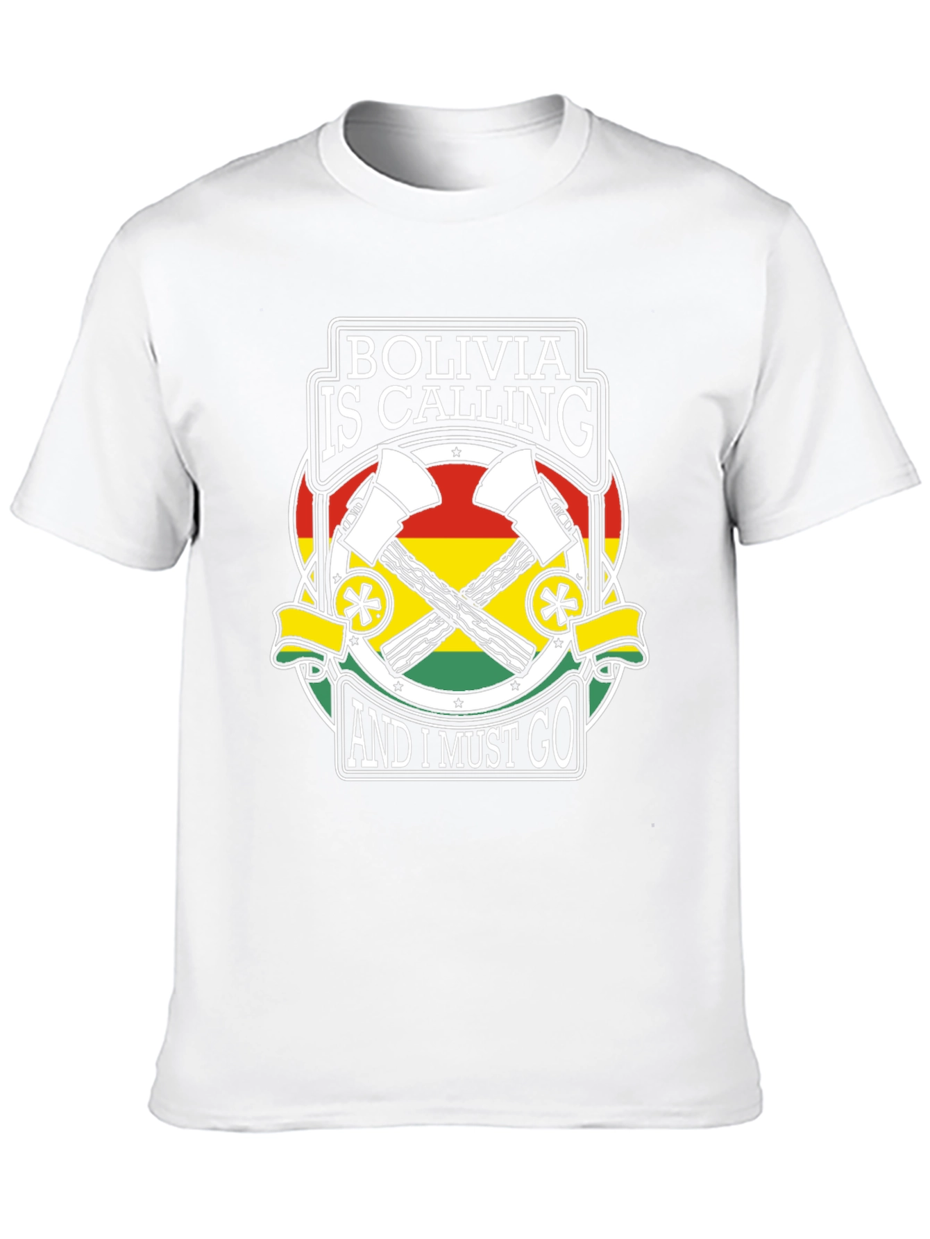 Bolivia is Calling Mens Graphic Tee