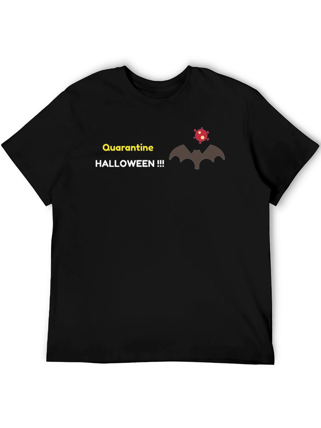 Quarantine Halloween T-Shirt - Funny Graphic Tee