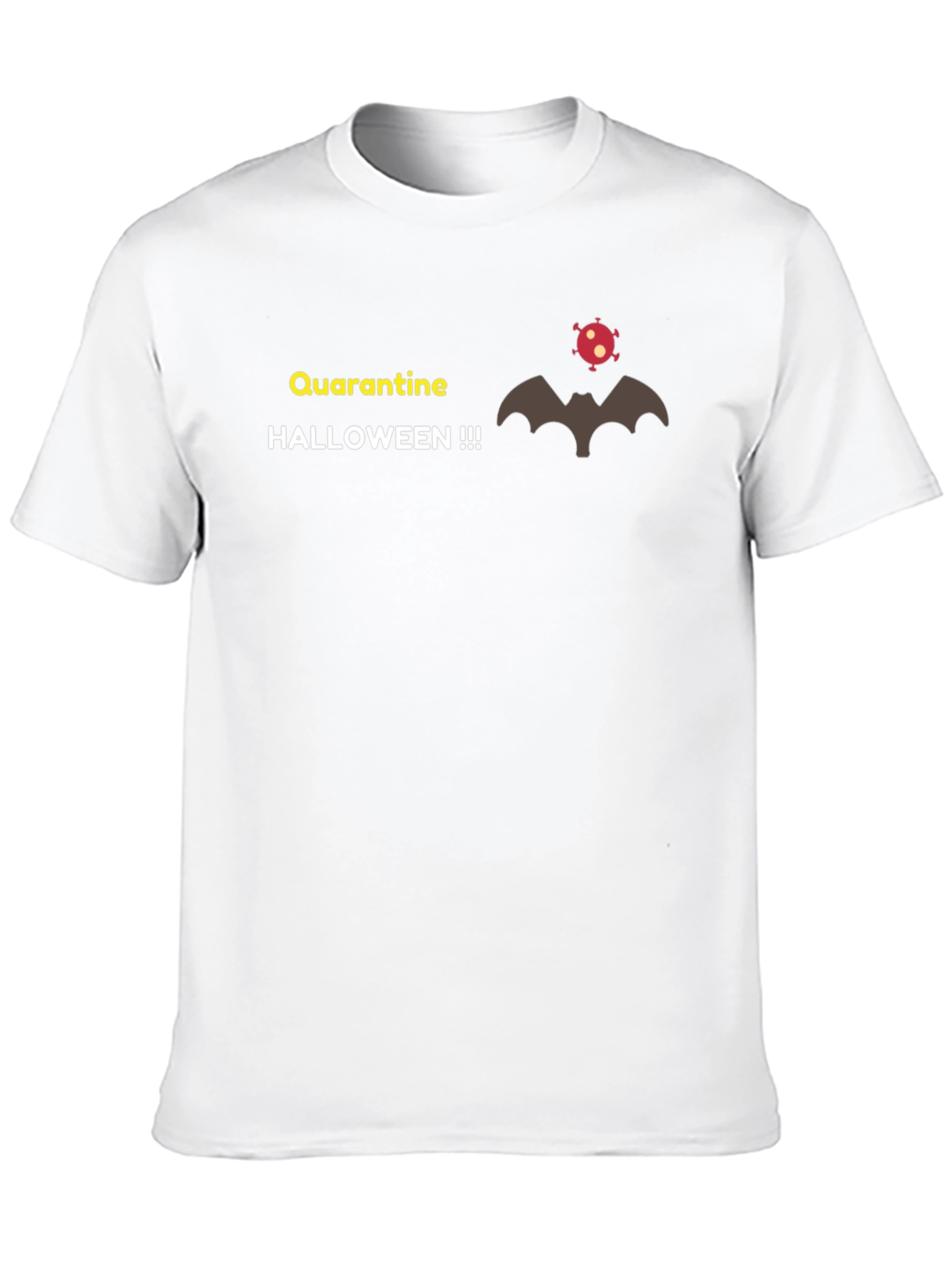 Quarantine Halloween T-Shirt - Funny Graphic Tee
