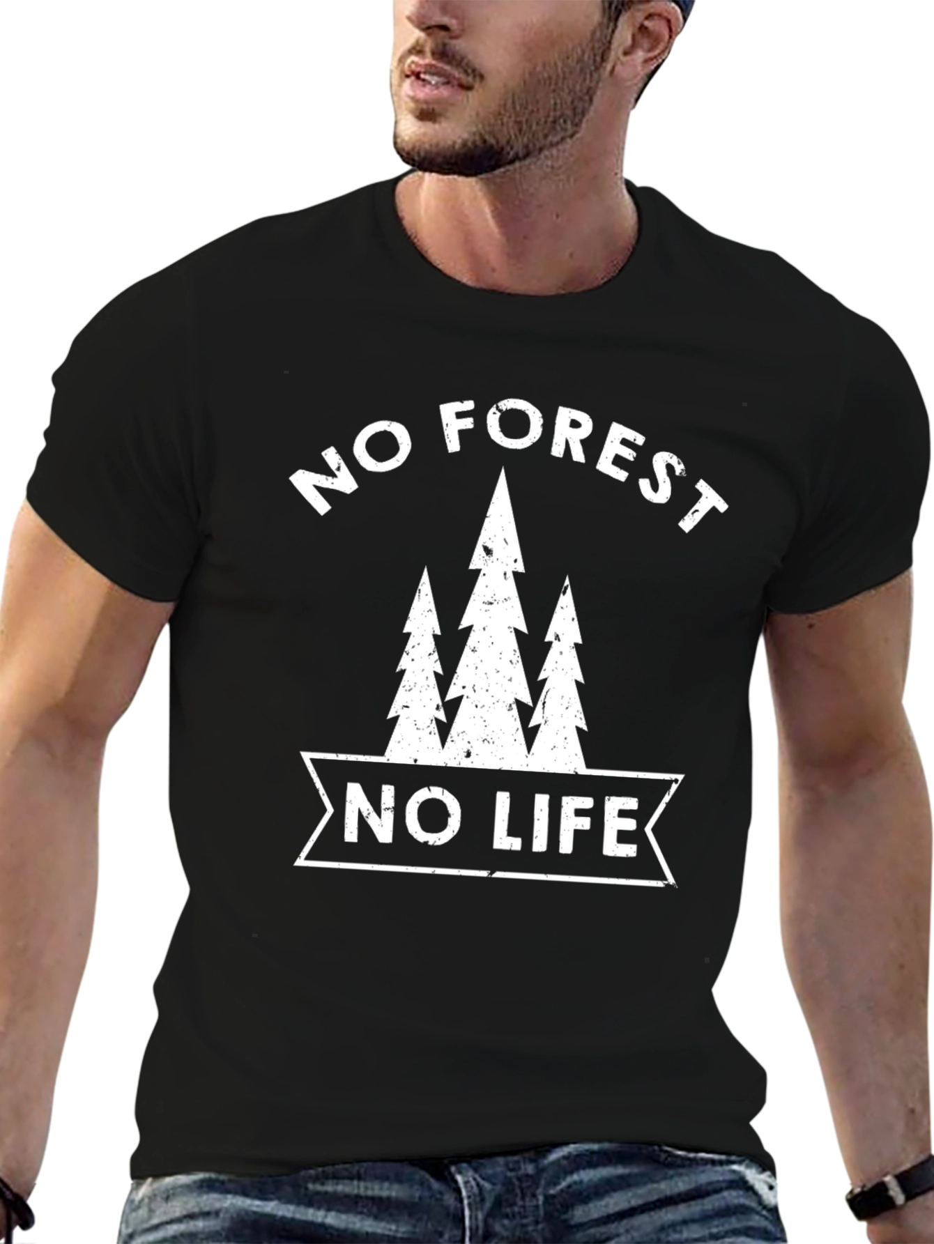 No Forest No Life Graphic T-Shirt