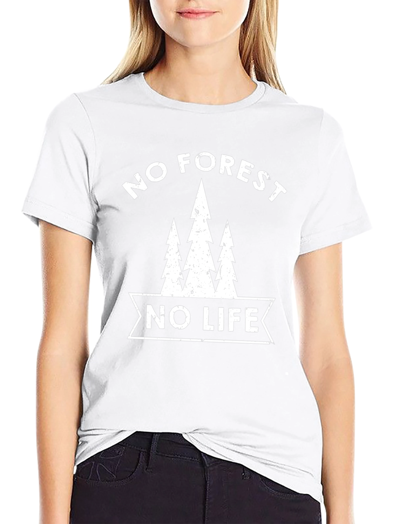 No Forest No Life Graphic T-Shirt
