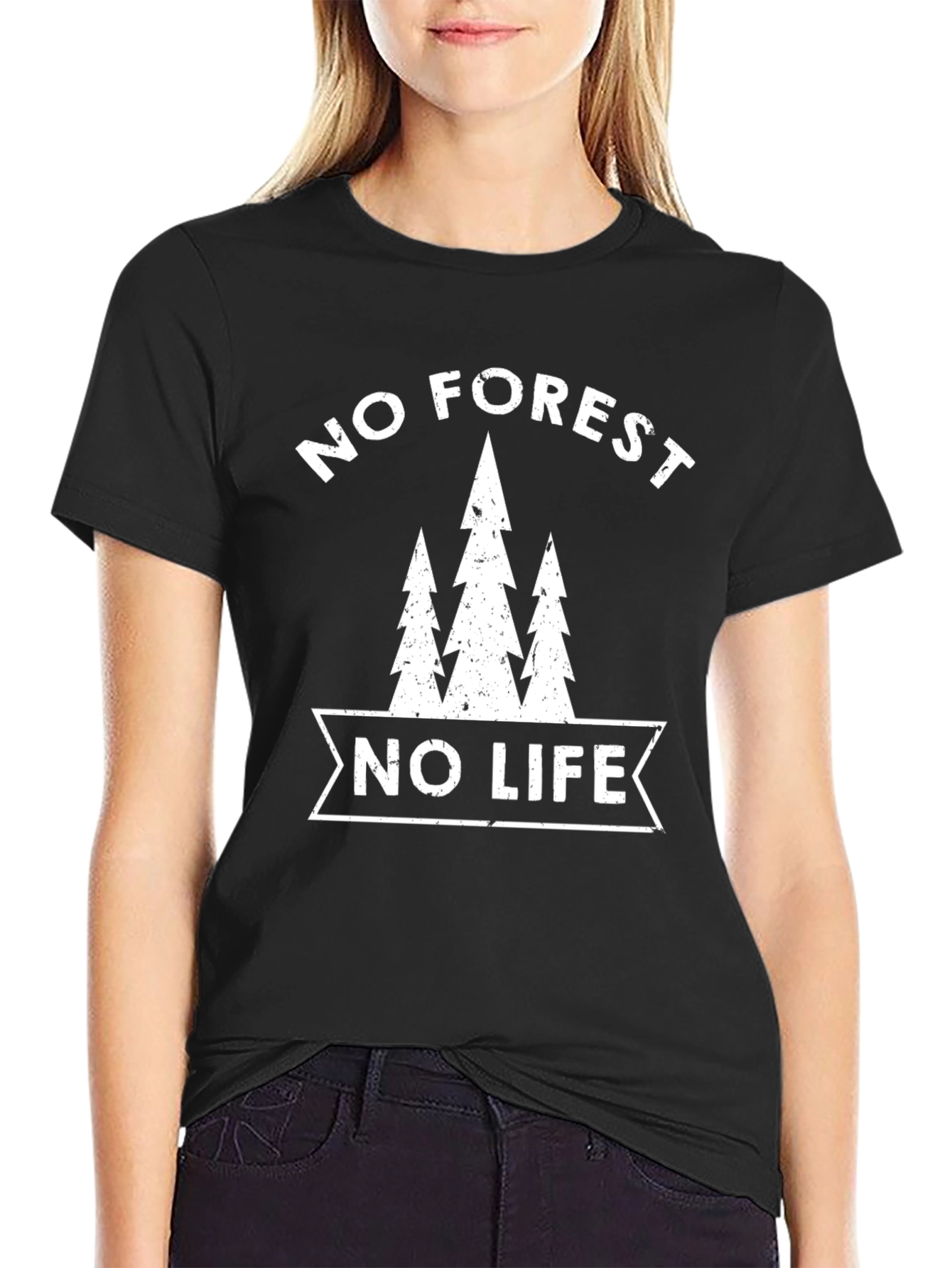 No Forest No Life Graphic T-Shirt