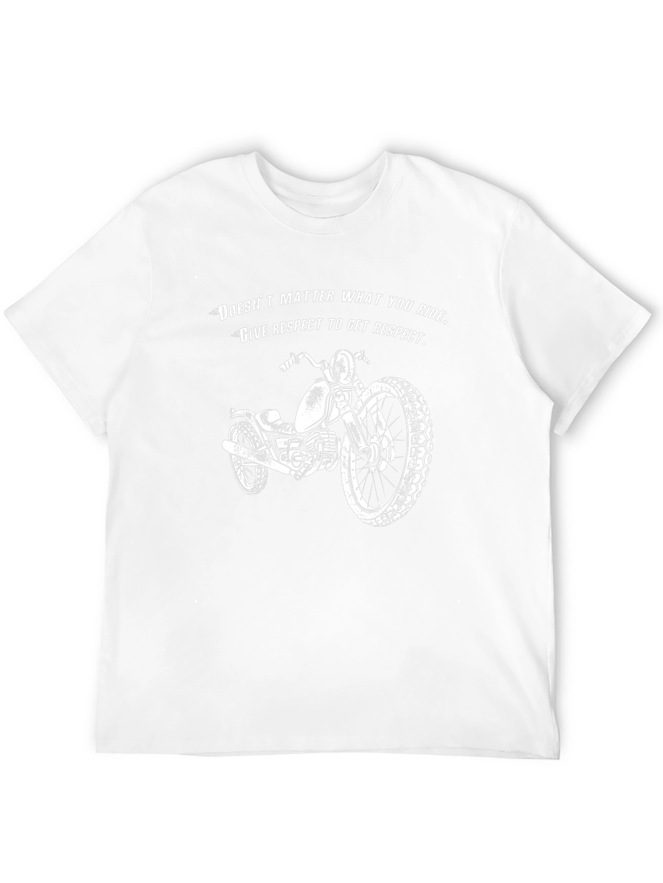 Motorcycle Respect Graphic T-Shirt