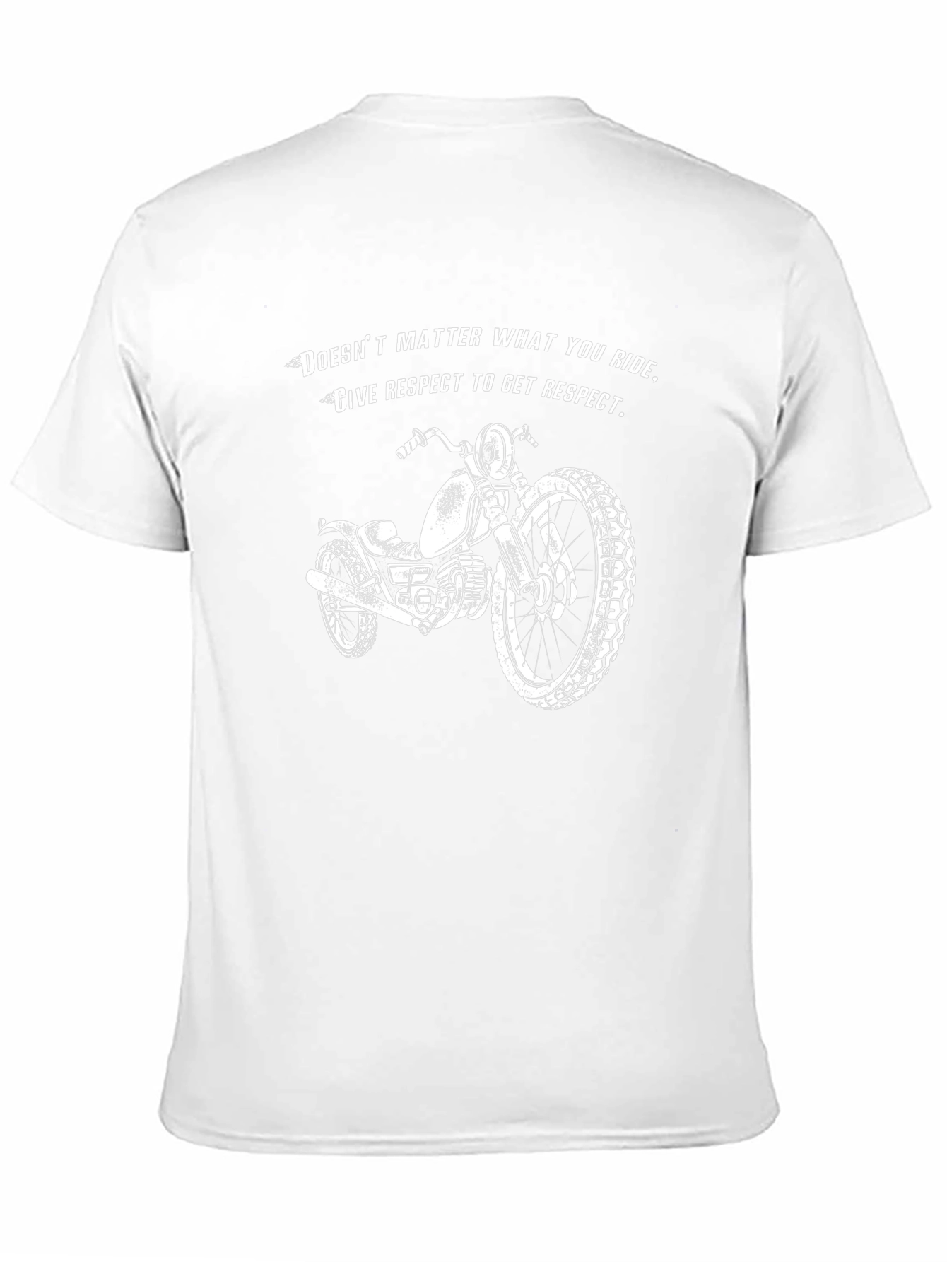 Motorcycle Respect Graphic T-Shirt