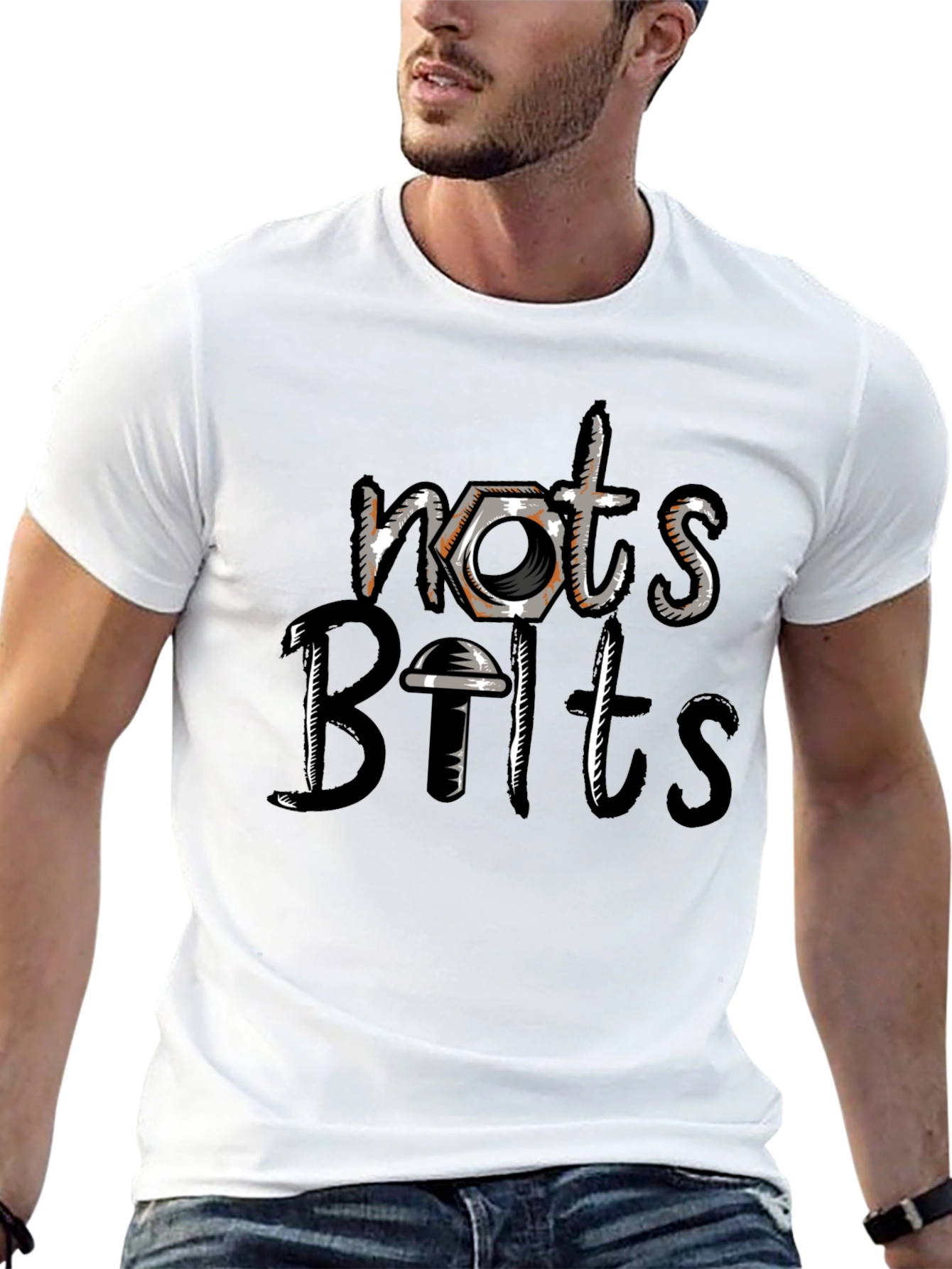 Nuts Bolts T-Shirt - Mechanic Humor Tee