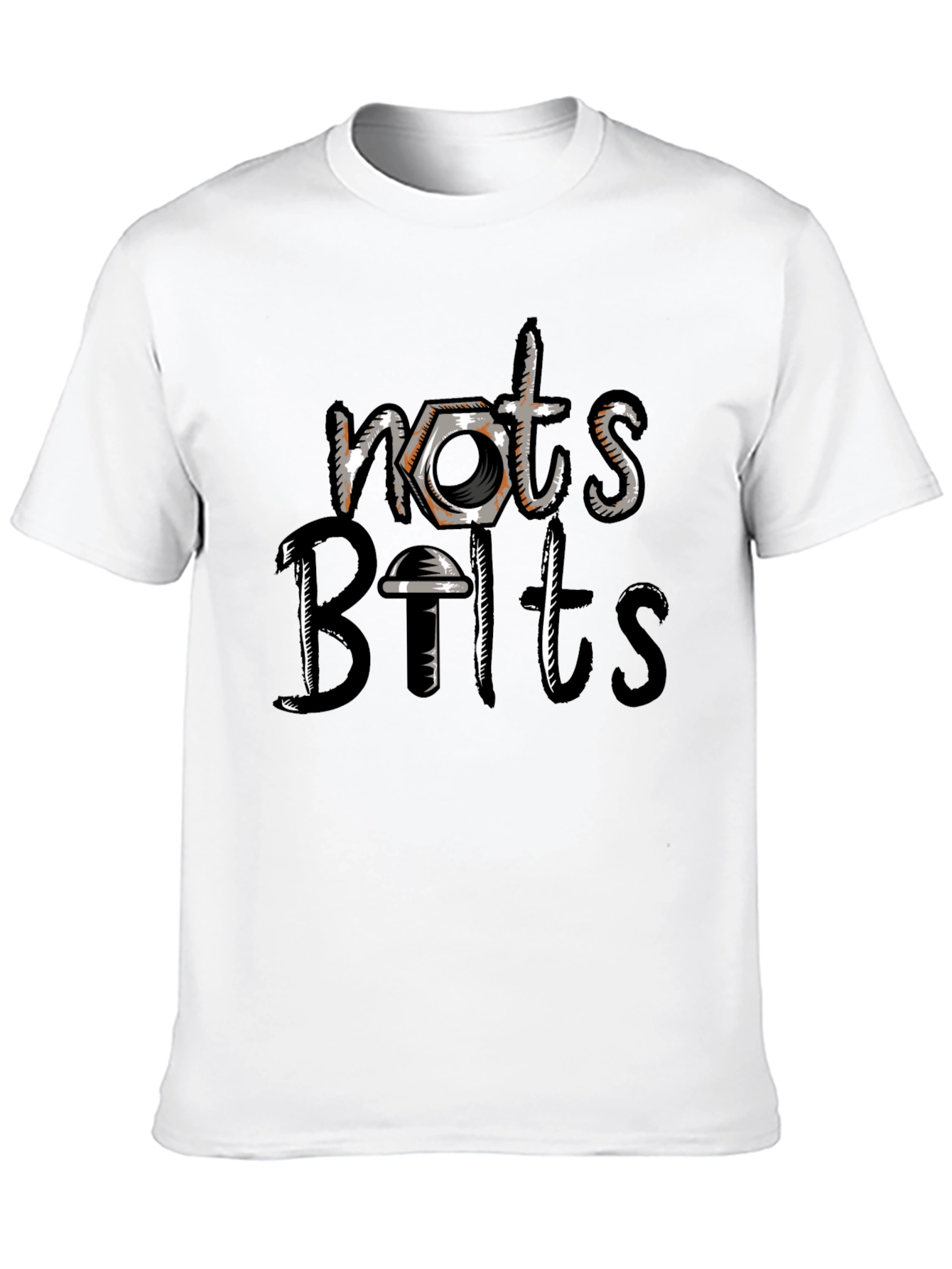 Nuts Bolts T-Shirt - Mechanic Humor Tee