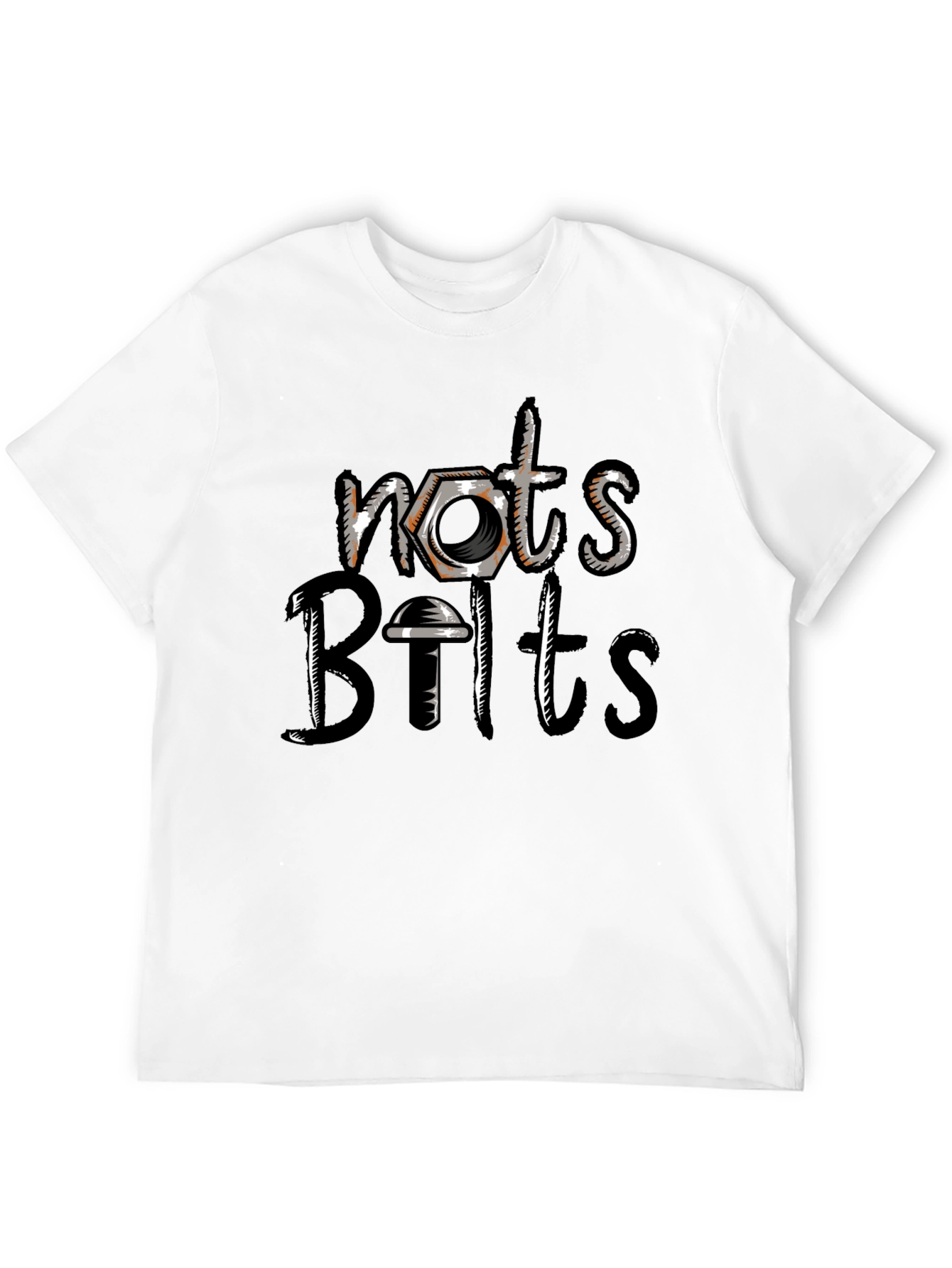 Nuts Bolts T-Shirt - Mechanic Humor Tee