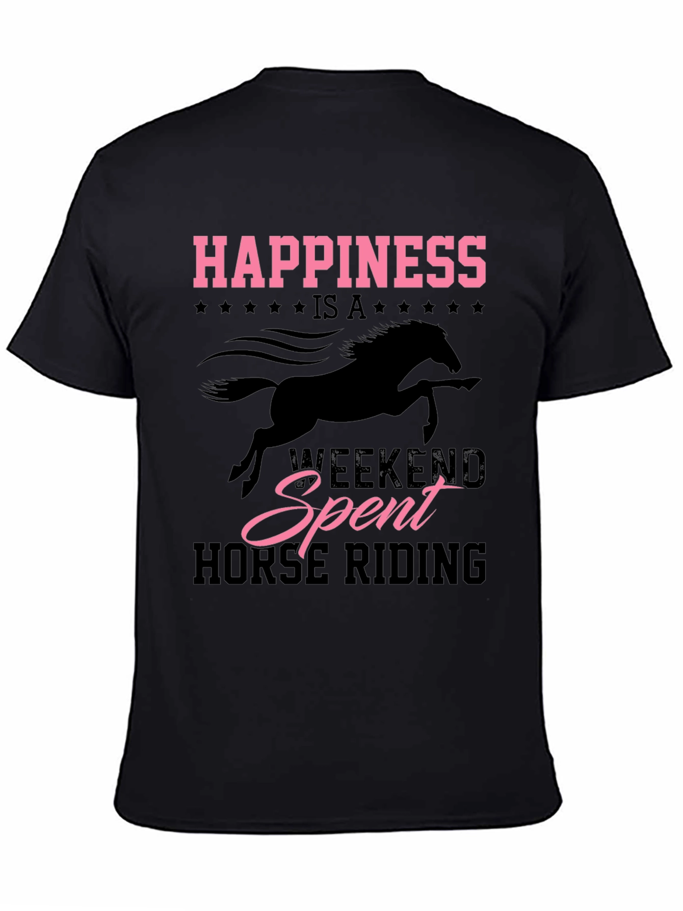 Happiness Horse Riding Weekend T-Shirt