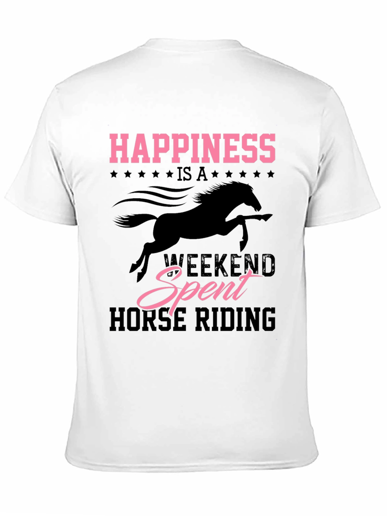 Happiness Horse Riding Weekend T-Shirt