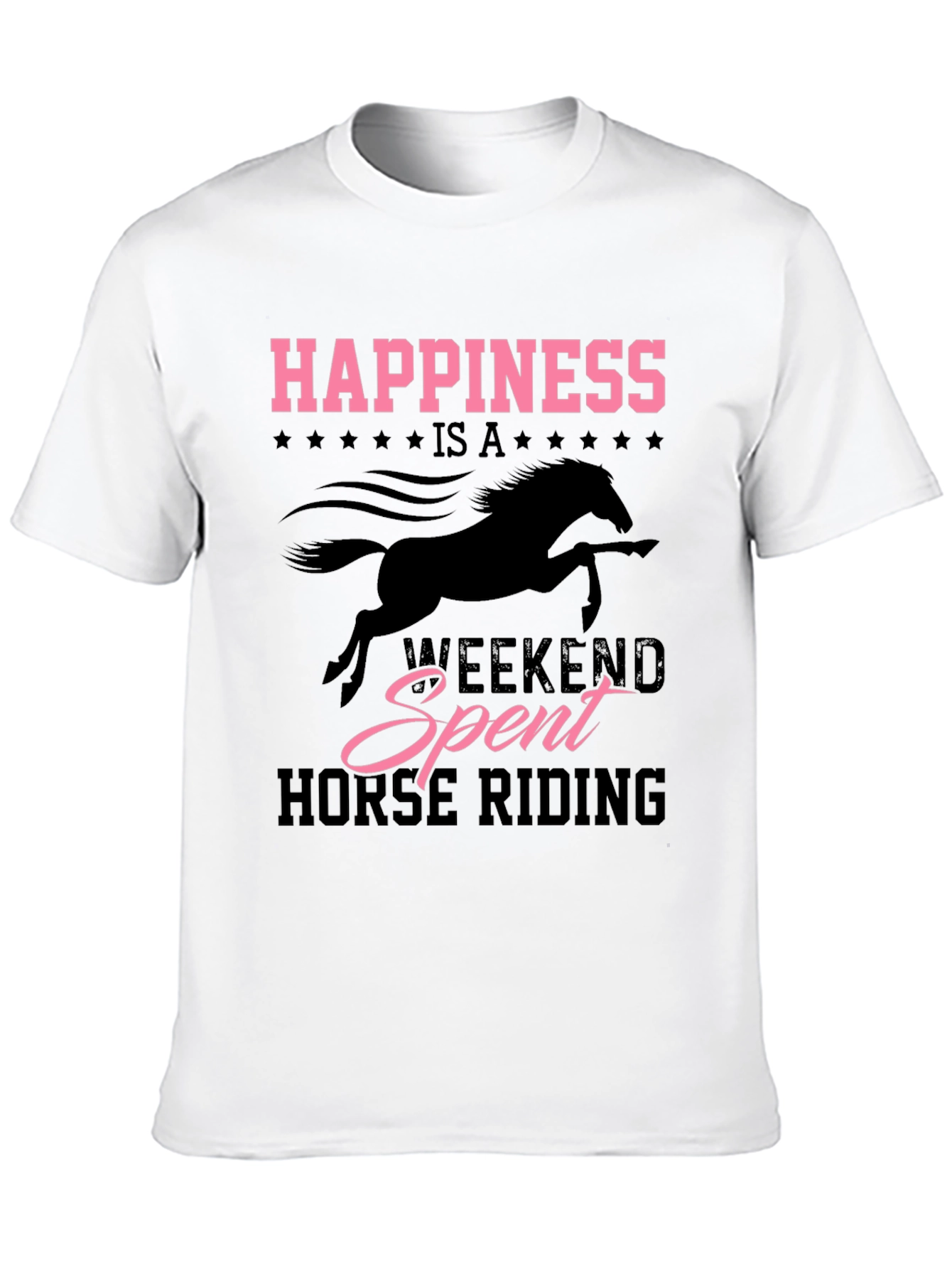 Happiness Horse Riding Weekend T-Shirt