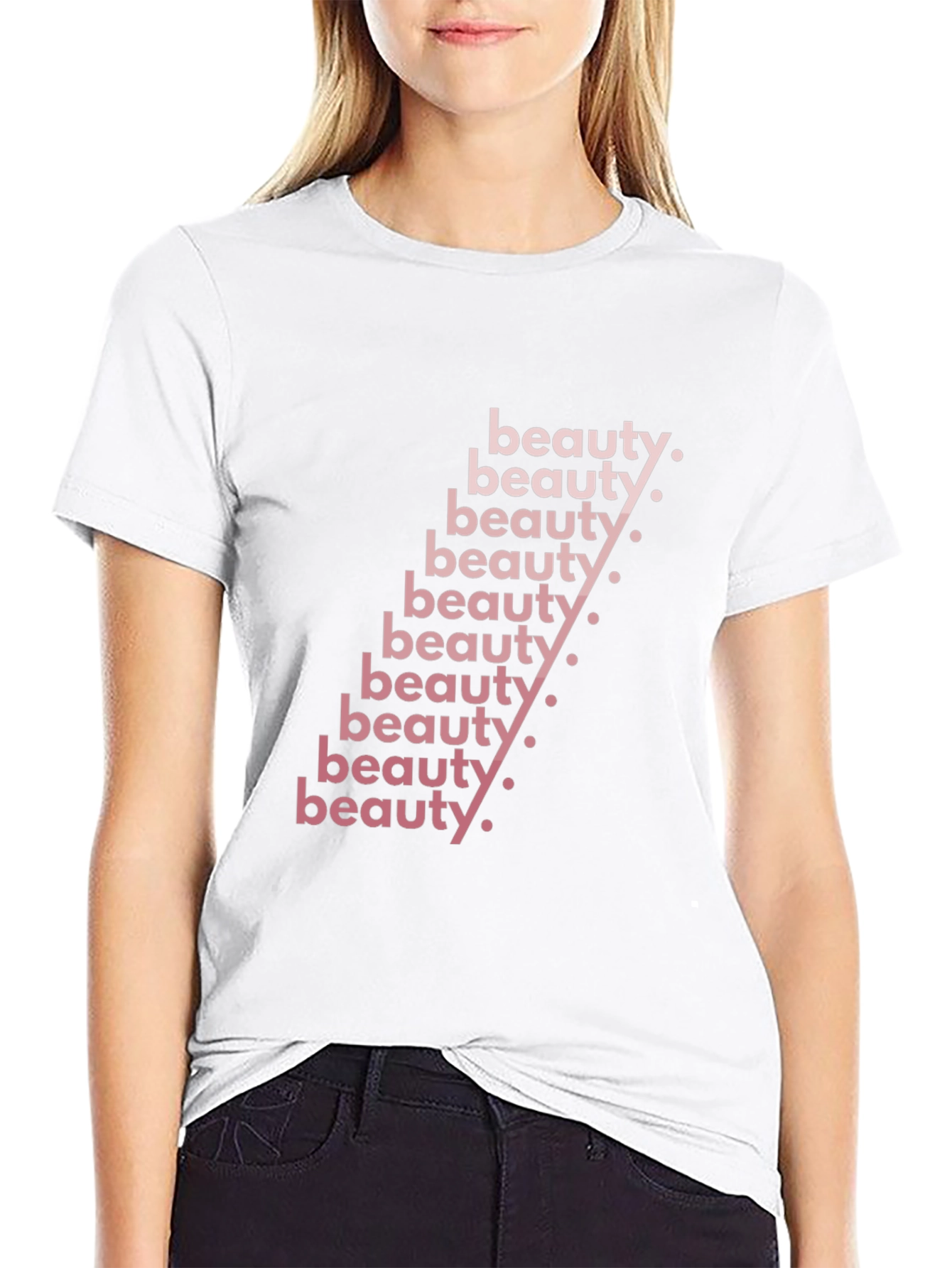 Beauty Script Black T-Shirt