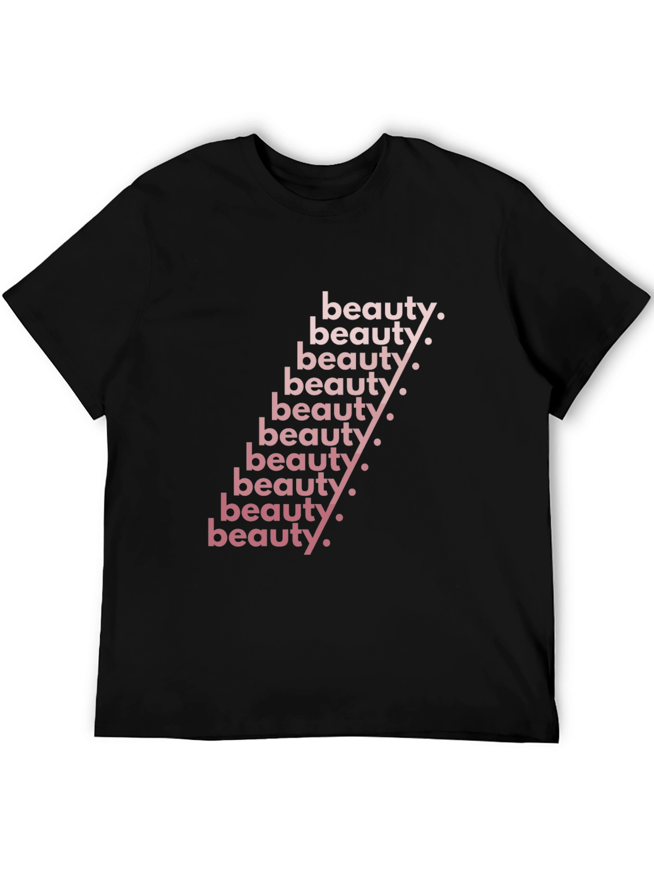 Beauty Script Black T-Shirt