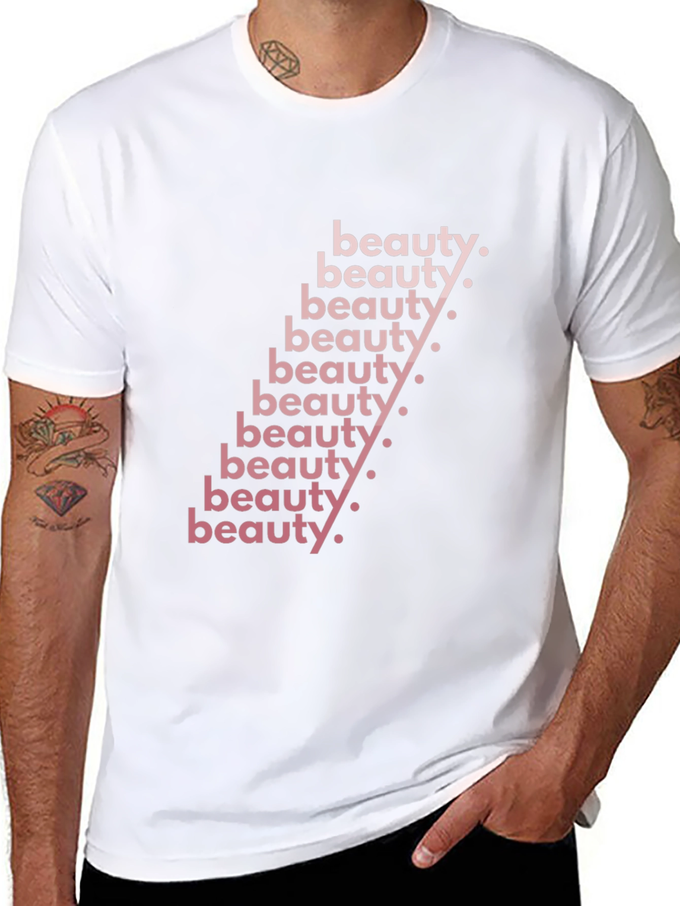 Beauty Script Black T-Shirt