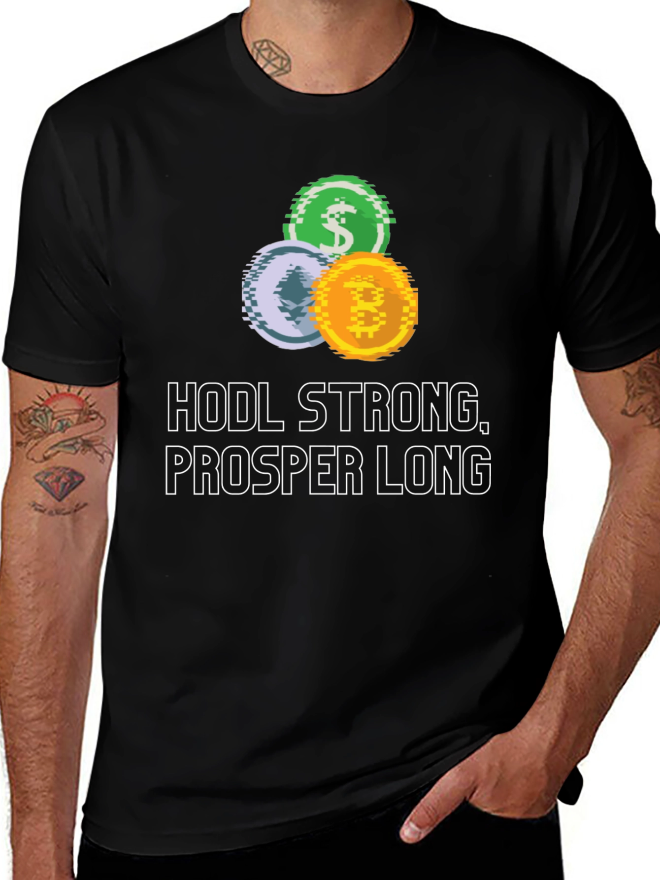 HODL Strong Crypto T-Shirt