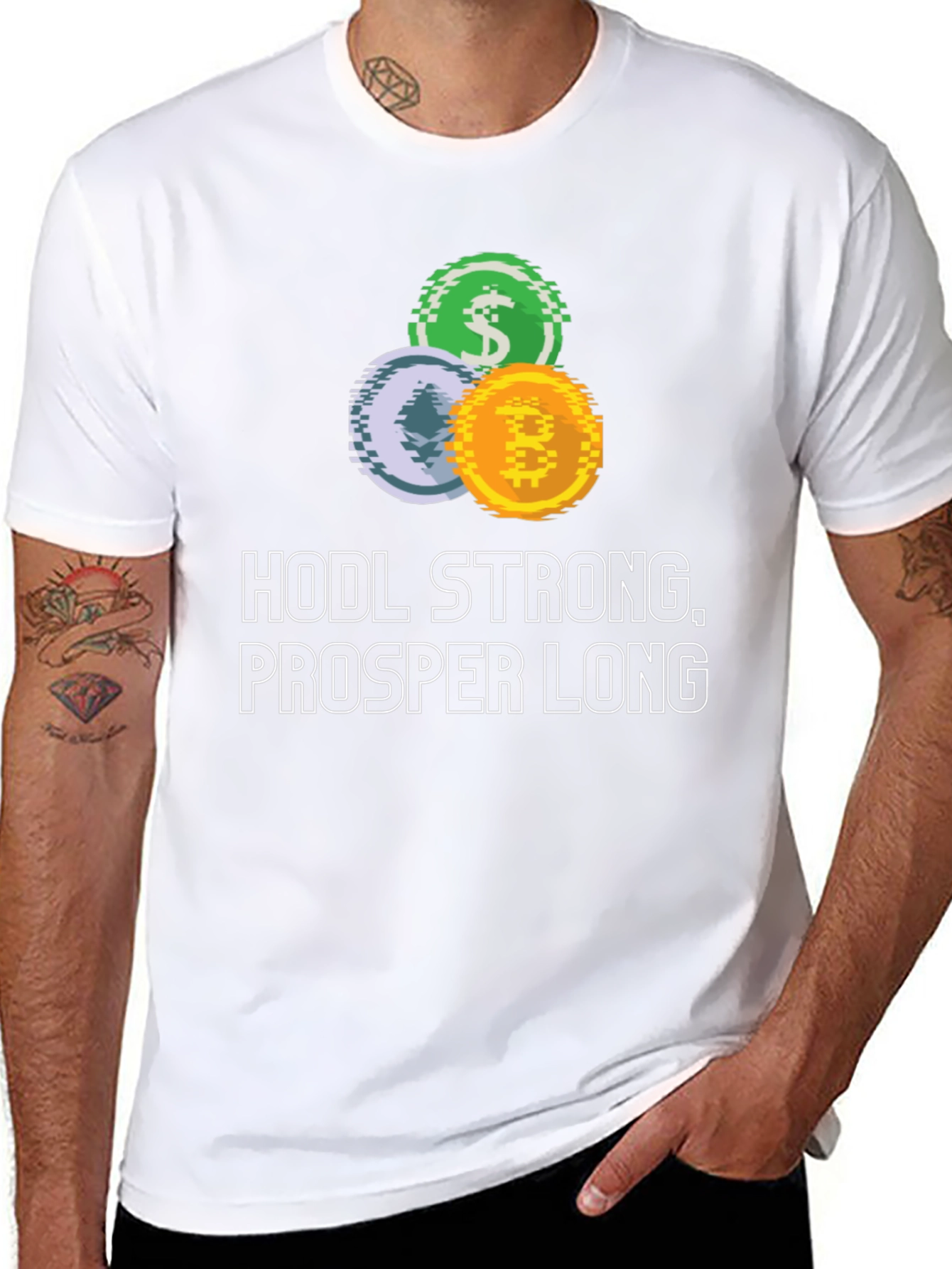 HODL Strong Crypto T-Shirt