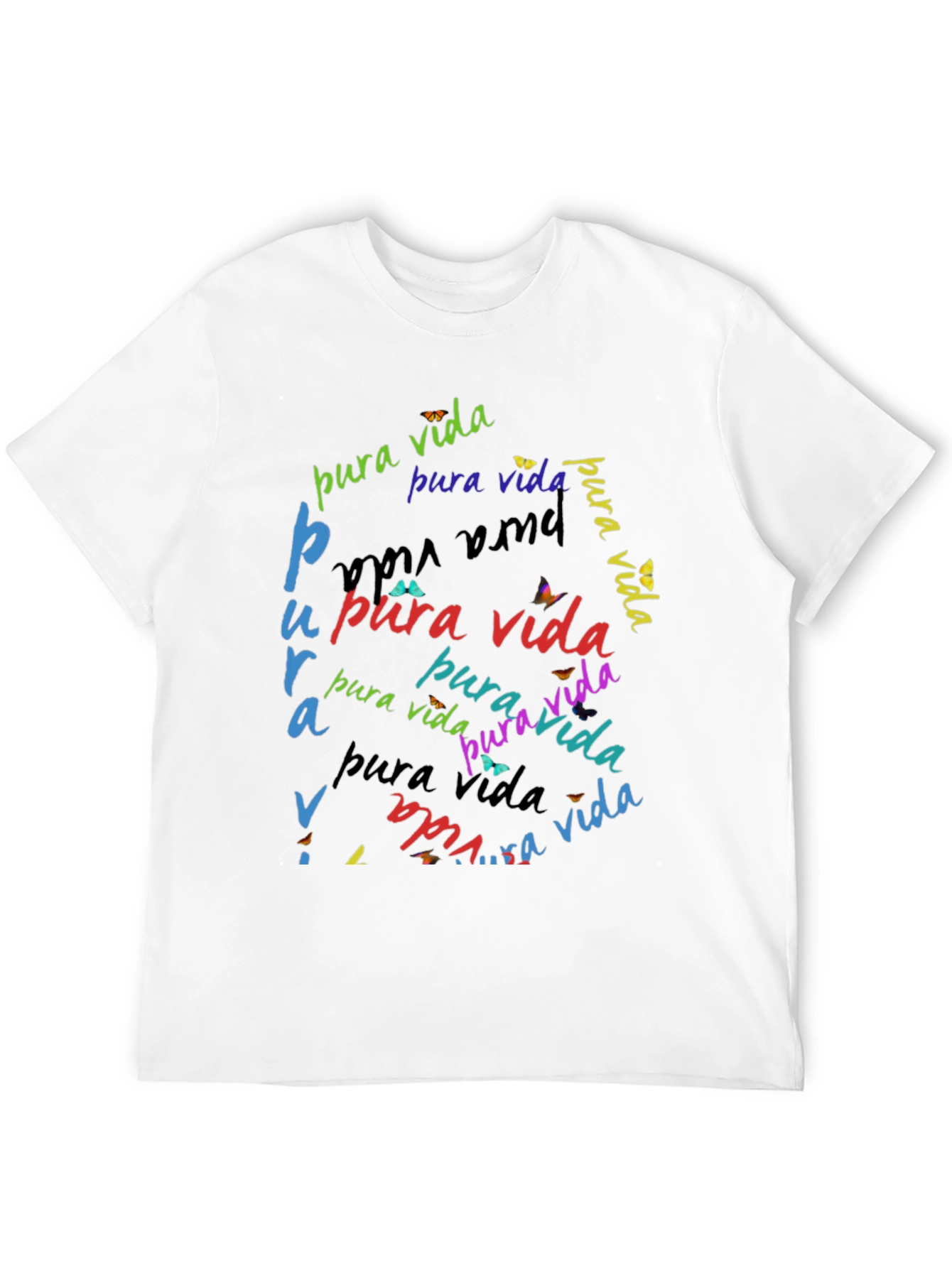 Pura Vida Graphic T-Shirt - Costa Rica Lifestyle Tee