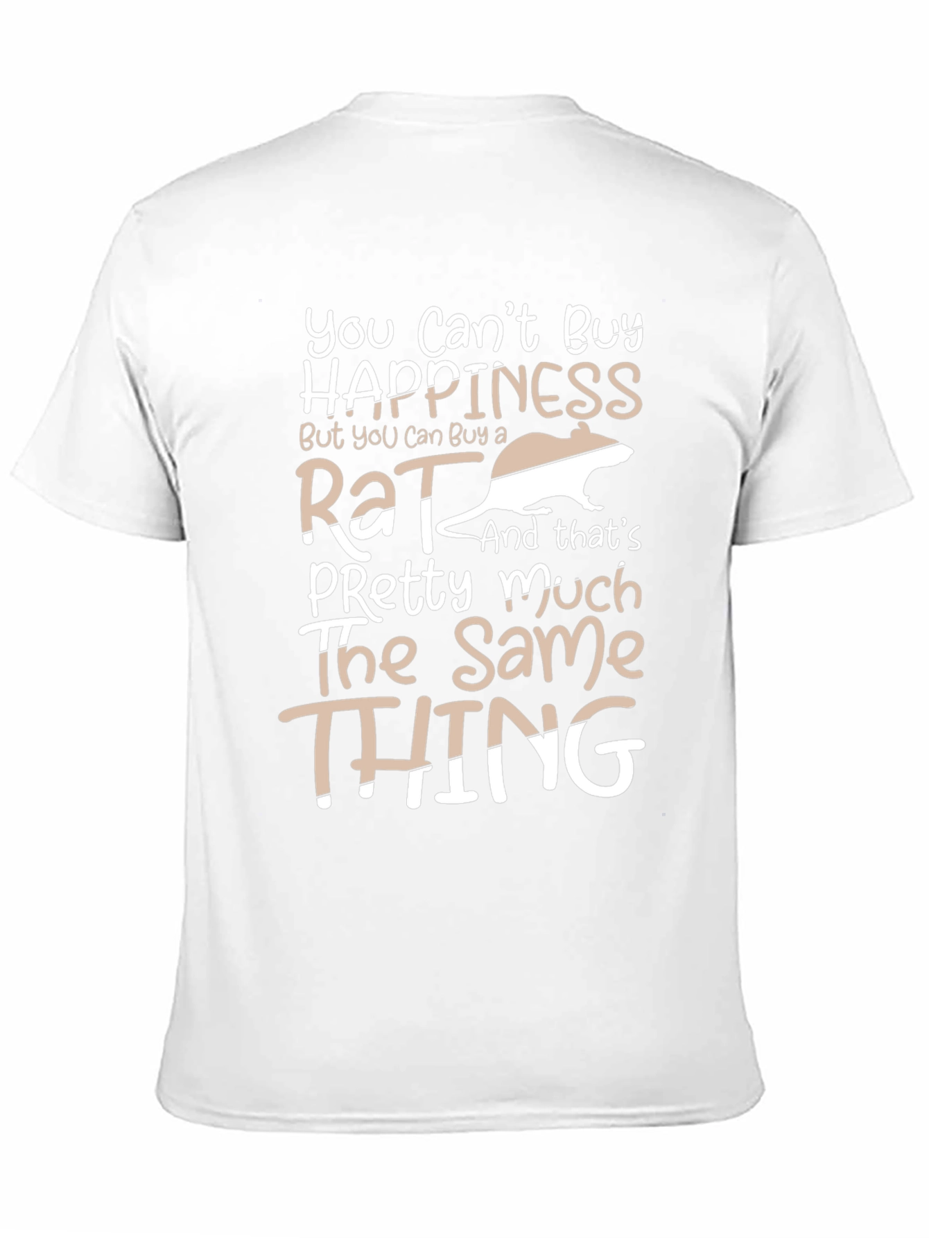 Funny Rat Lover T-Shirt - Happiness Pet Tee