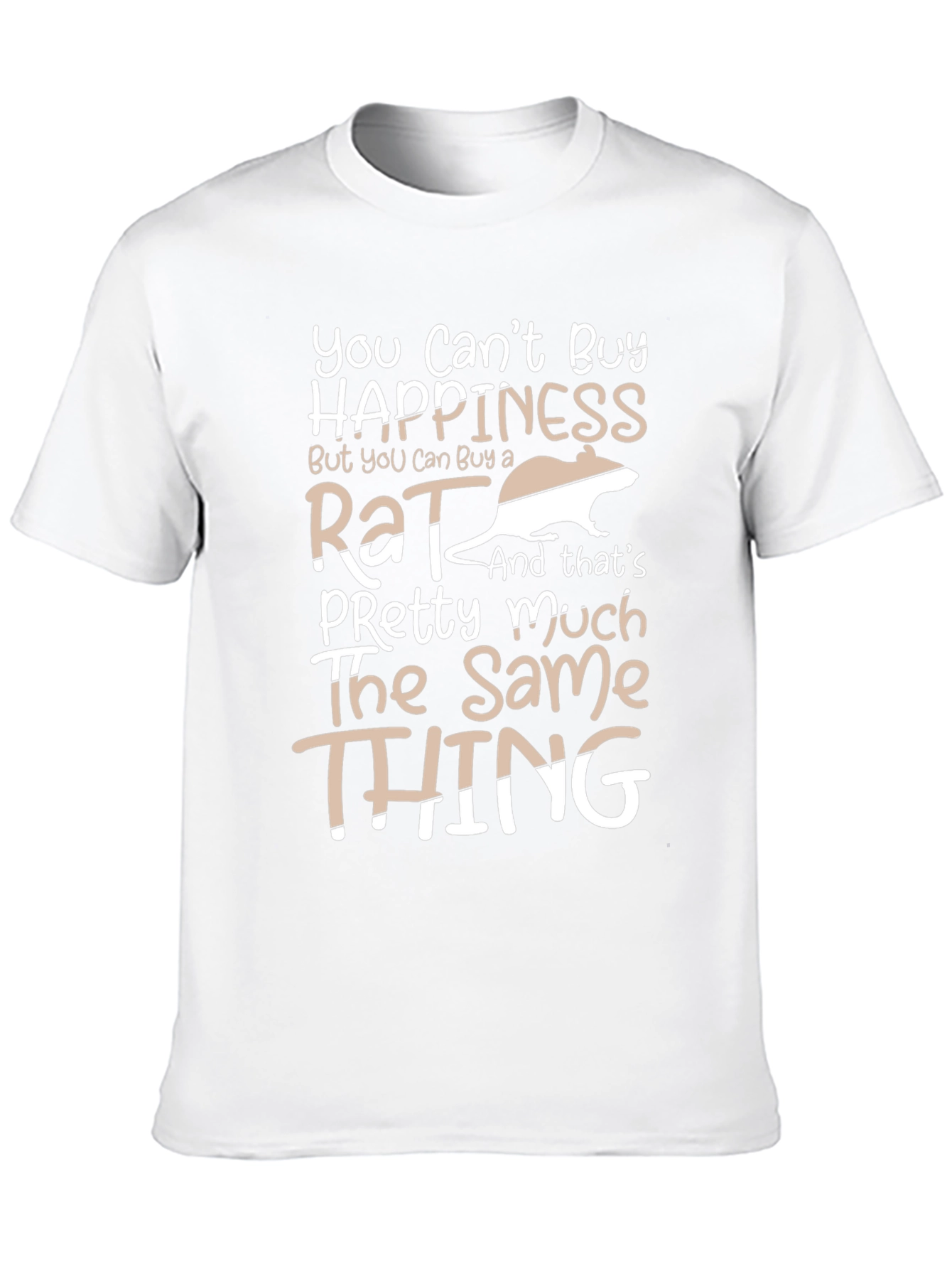 Funny Rat Lover T-Shirt - Happiness Pet Tee