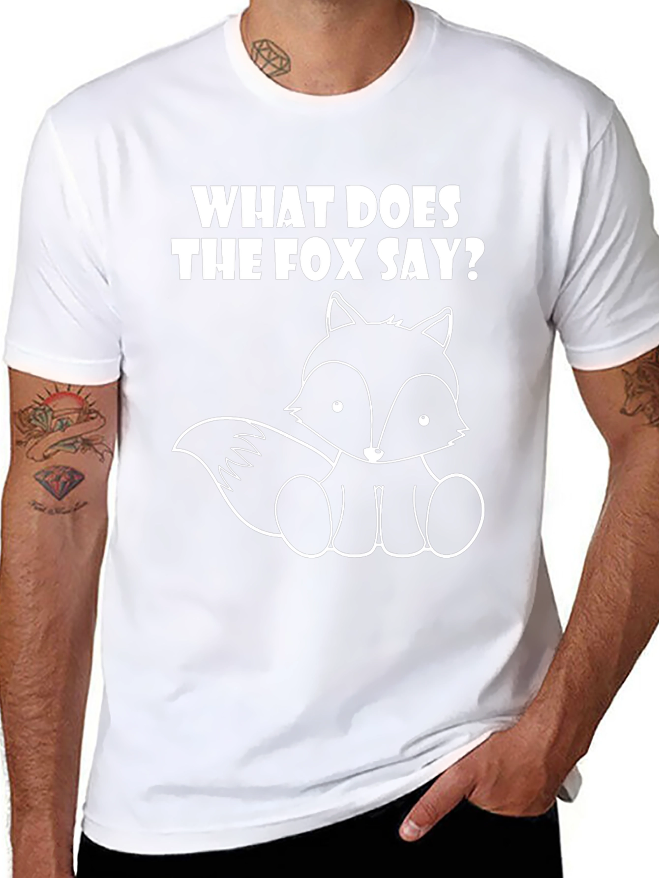 What Does The Fox Say? Graphic T-Shirt
