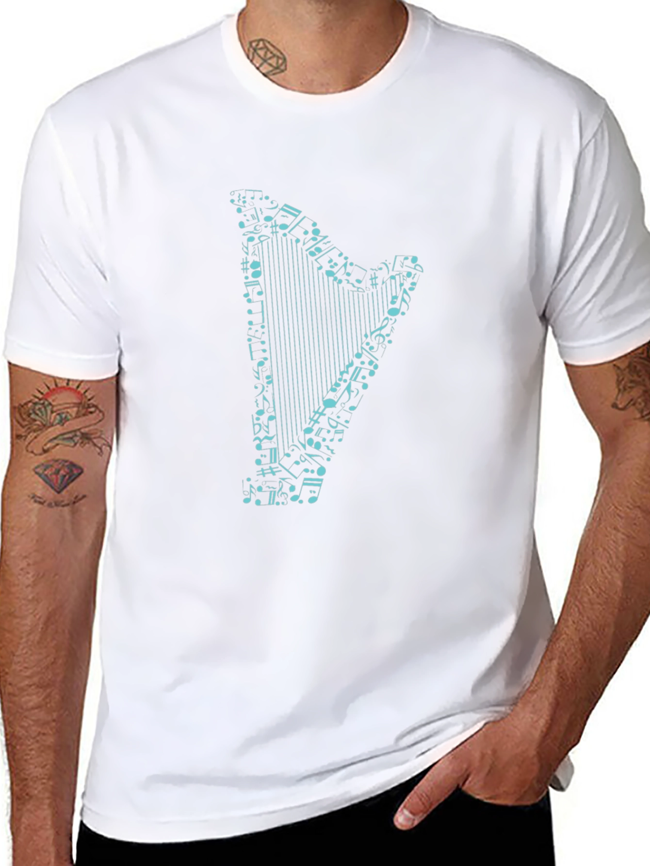 Musical Harp T-Shirt