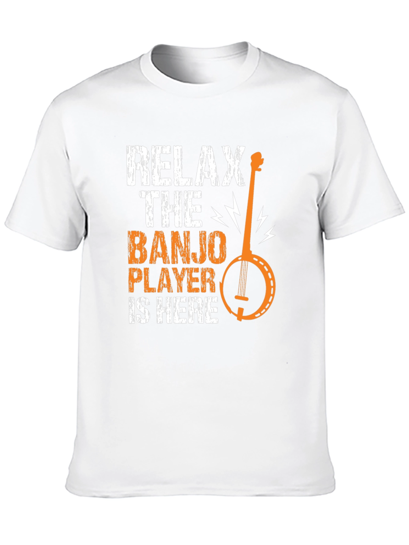 Relax the Banjo Player is Here Graphic Tee
