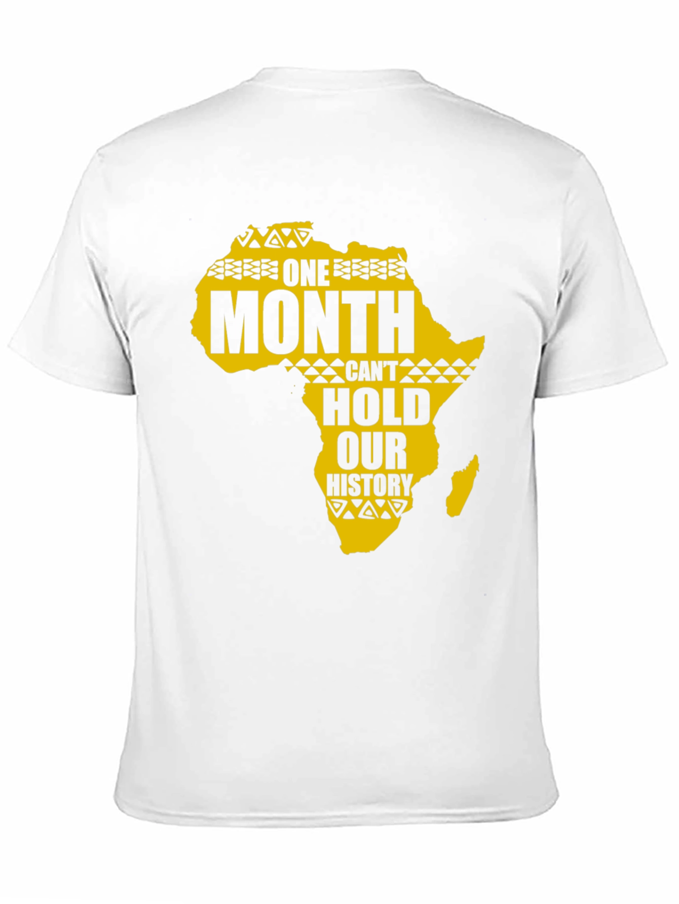 Black History Month Africa Map Graphic Tee