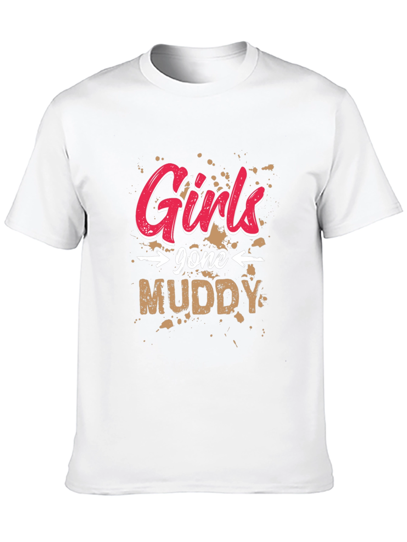 Girls Gone Muddy Black T-Shirt