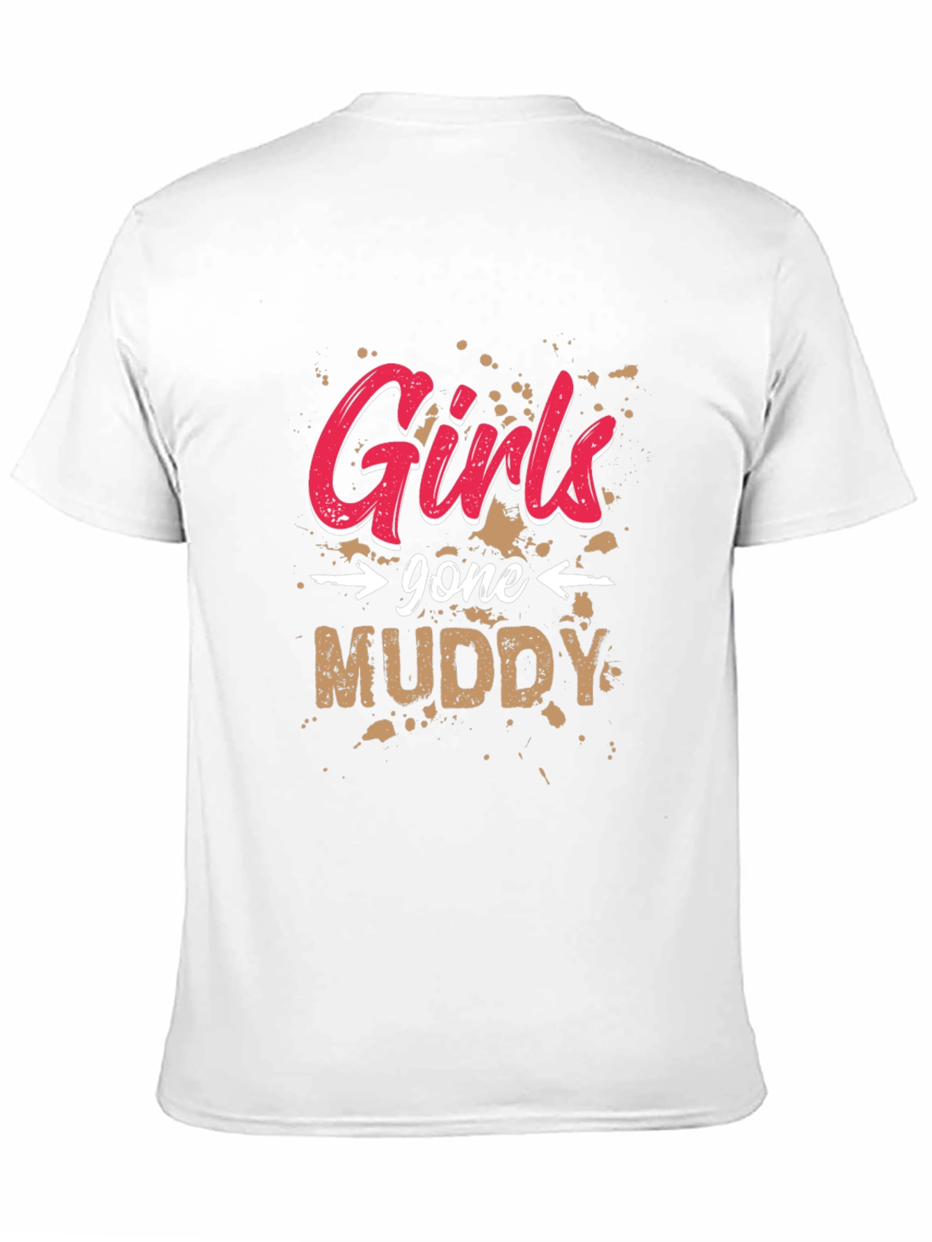 Girls Gone Muddy Black T-Shirt