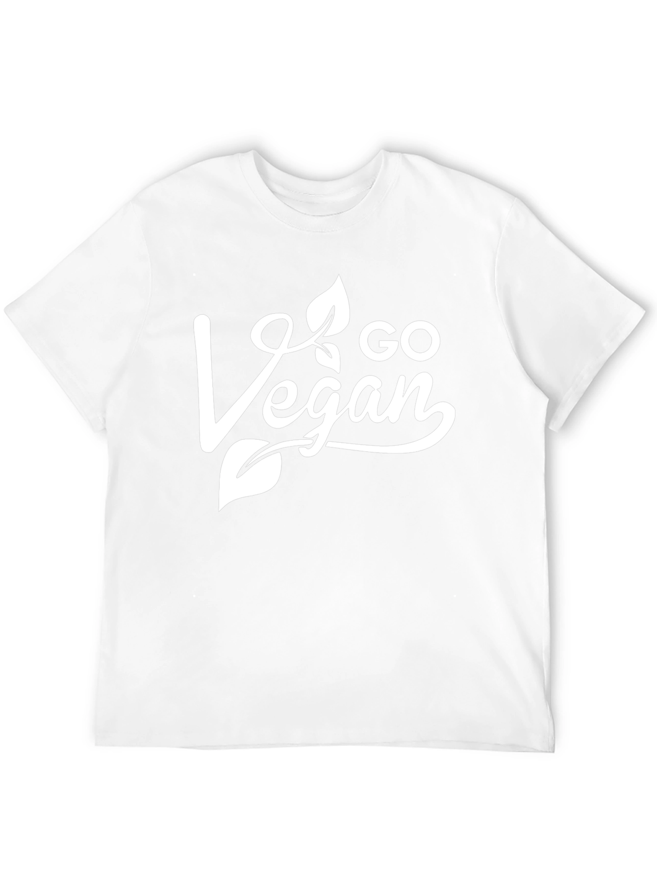 Go Vegan T-Shirt - Stylish Plant-Based Apparel