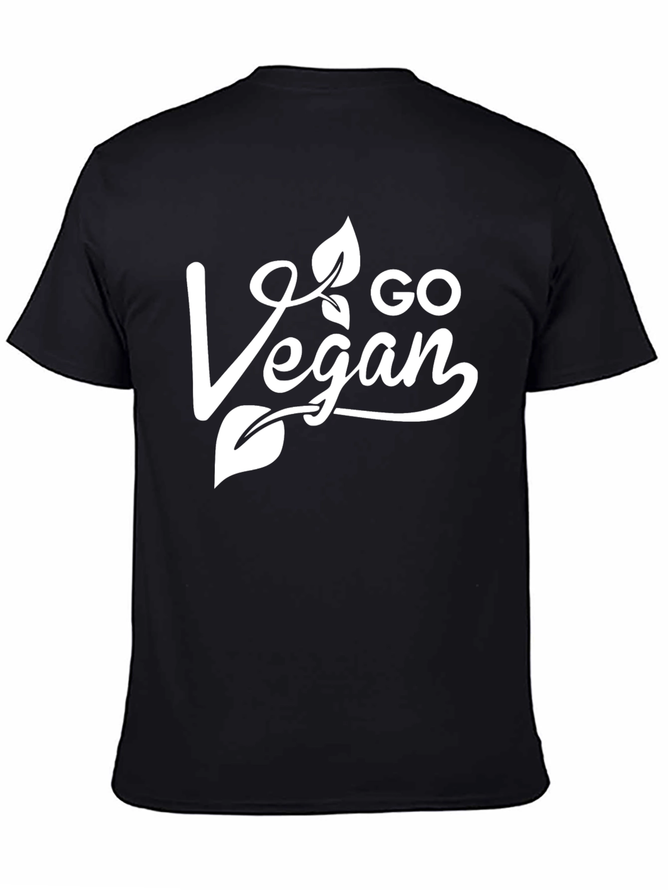 Go Vegan T-Shirt - Stylish Plant-Based Apparel