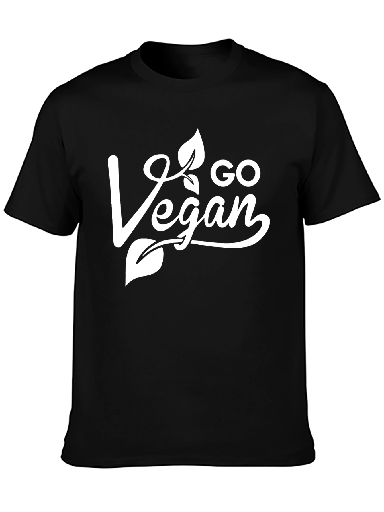 Go Vegan T-Shirt - Stylish Plant-Based Apparel