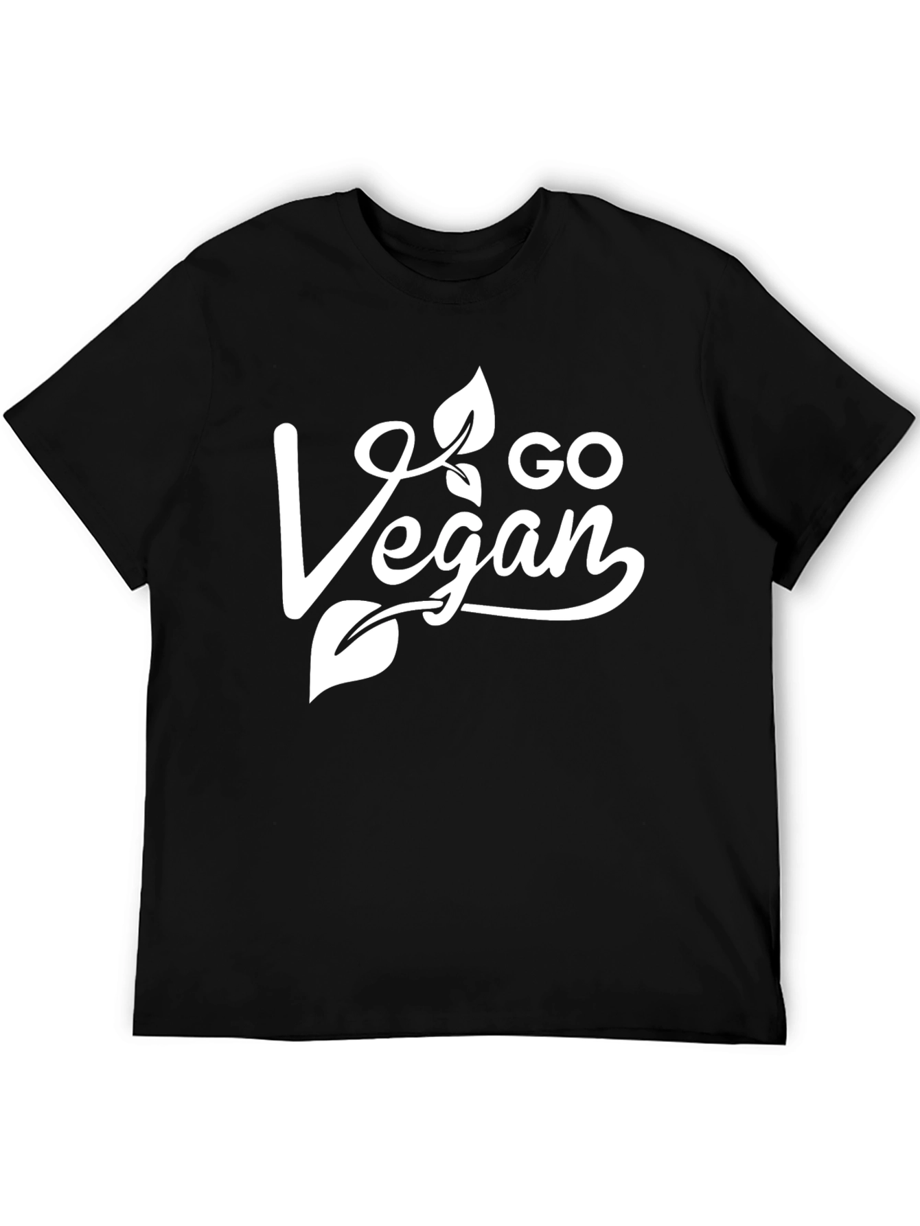 Go Vegan T-Shirt - Stylish Plant-Based Apparel