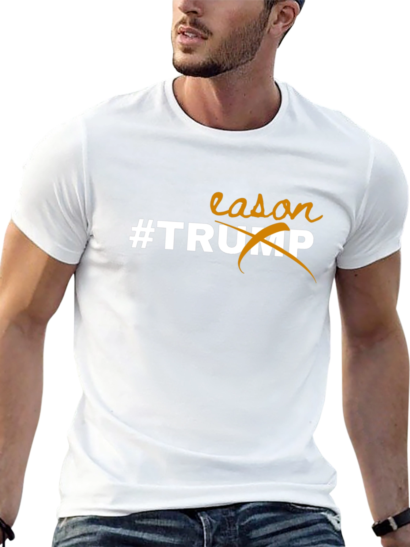 Anti-Trump T-Shirt Eason Design Black