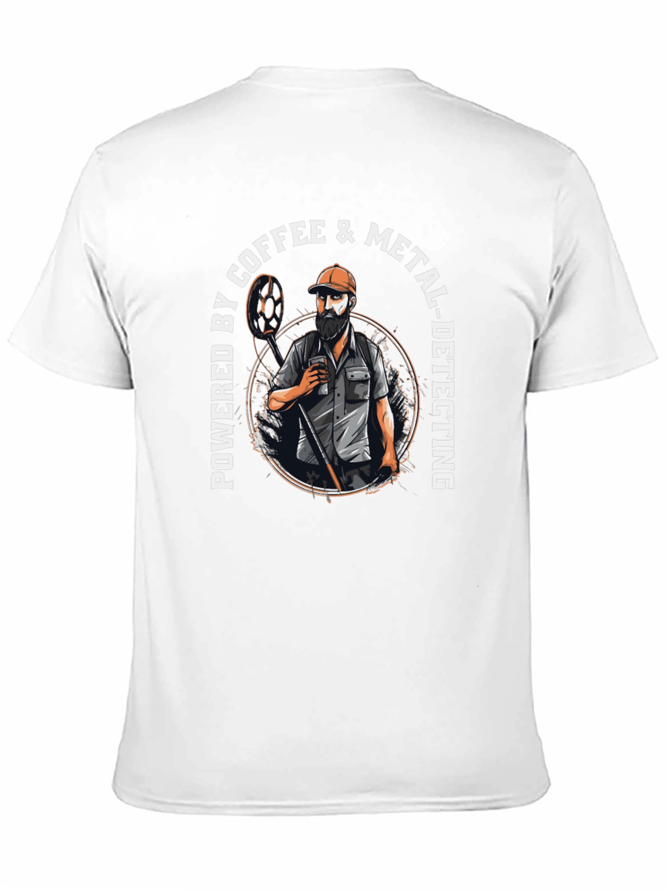 Coffee & Metal Detecting T-Shirt