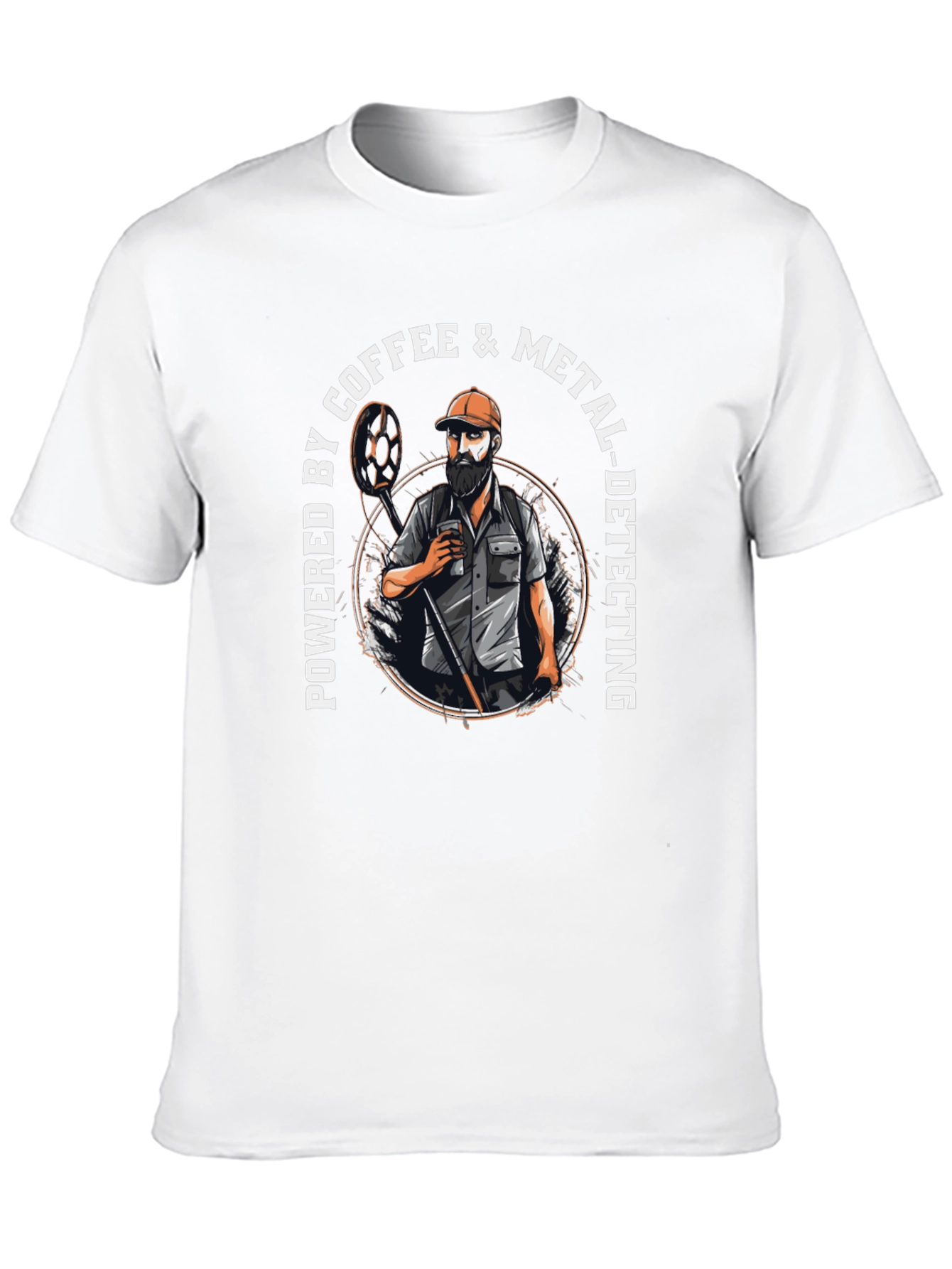 Coffee & Metal Detecting T-Shirt