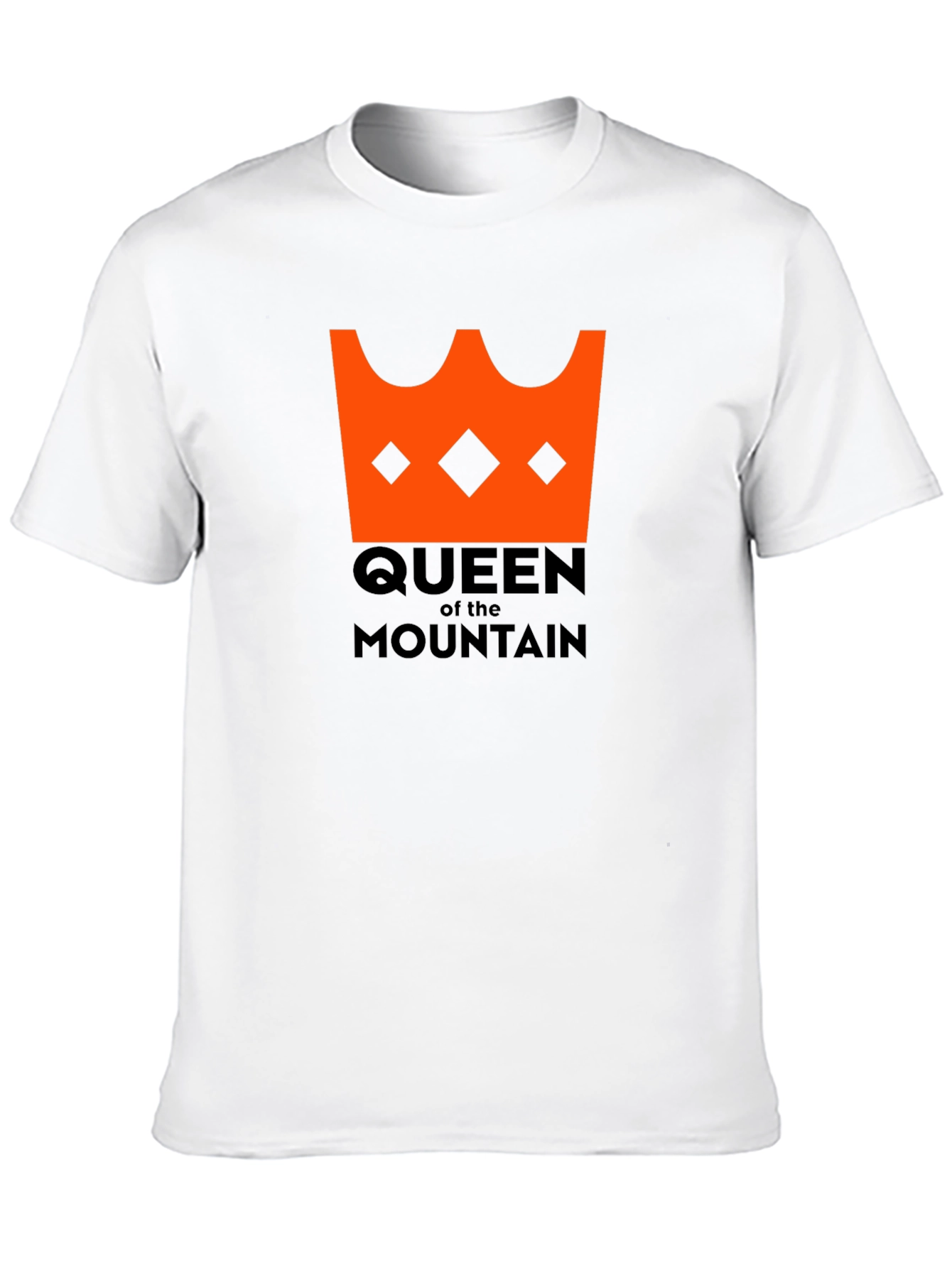 Queen of the Mountain Black Graphic Tee