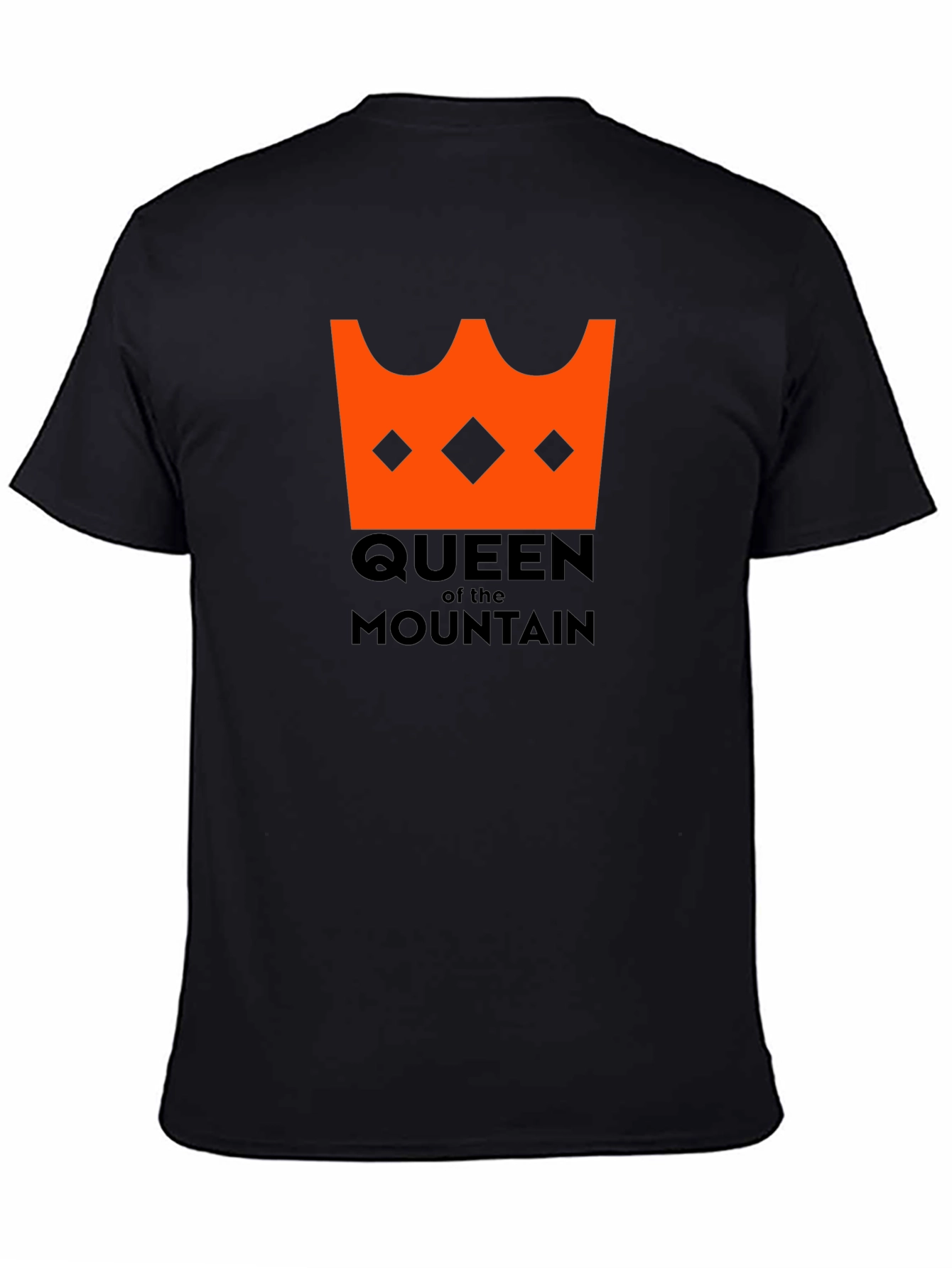 Queen of the Mountain Black Graphic Tee
