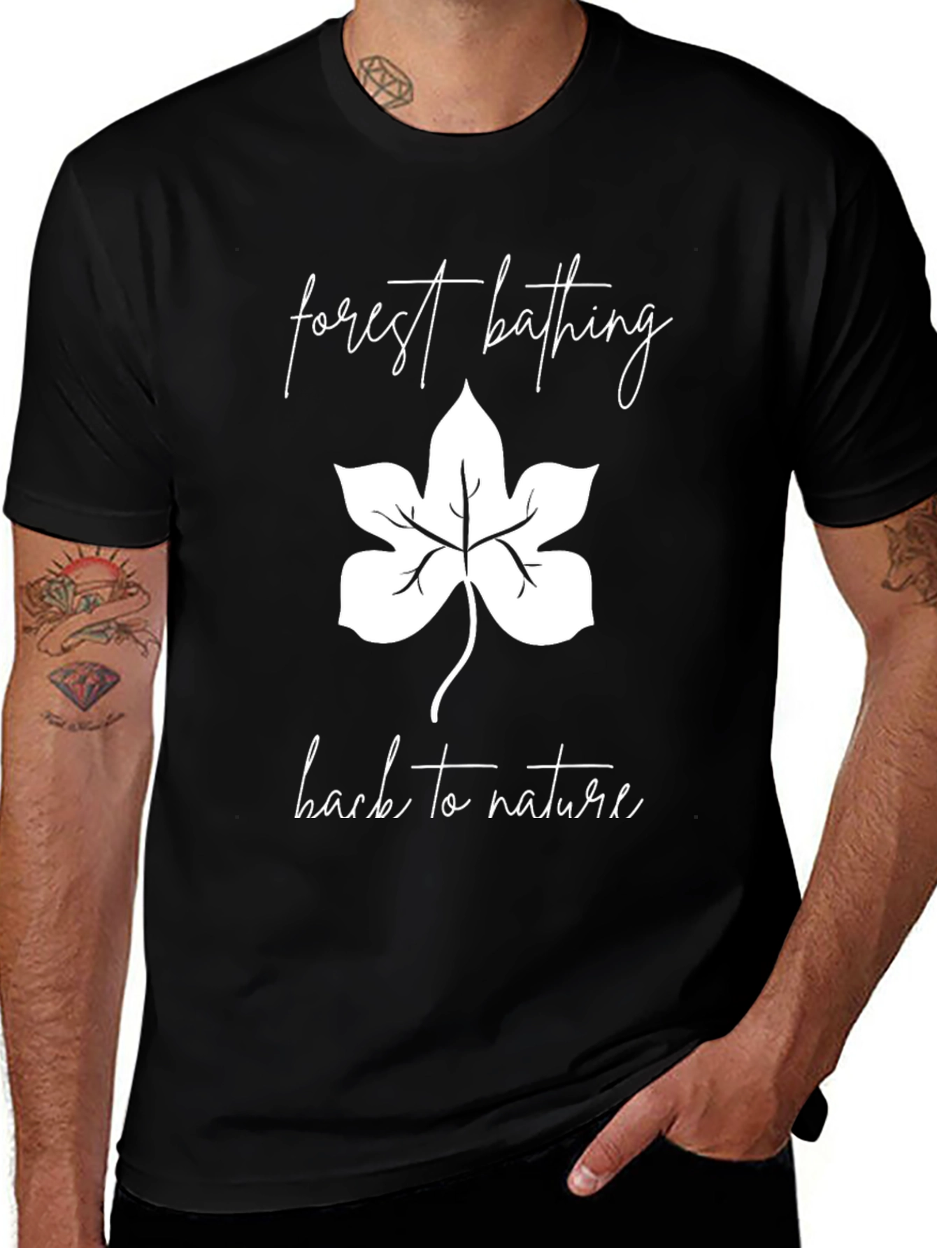 Forest Bathing Graphic Tee - Back to Nature