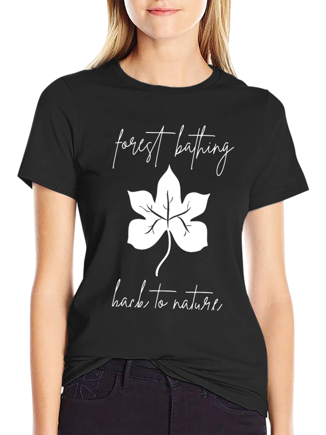Forest Bathing Graphic Tee - Back to Nature