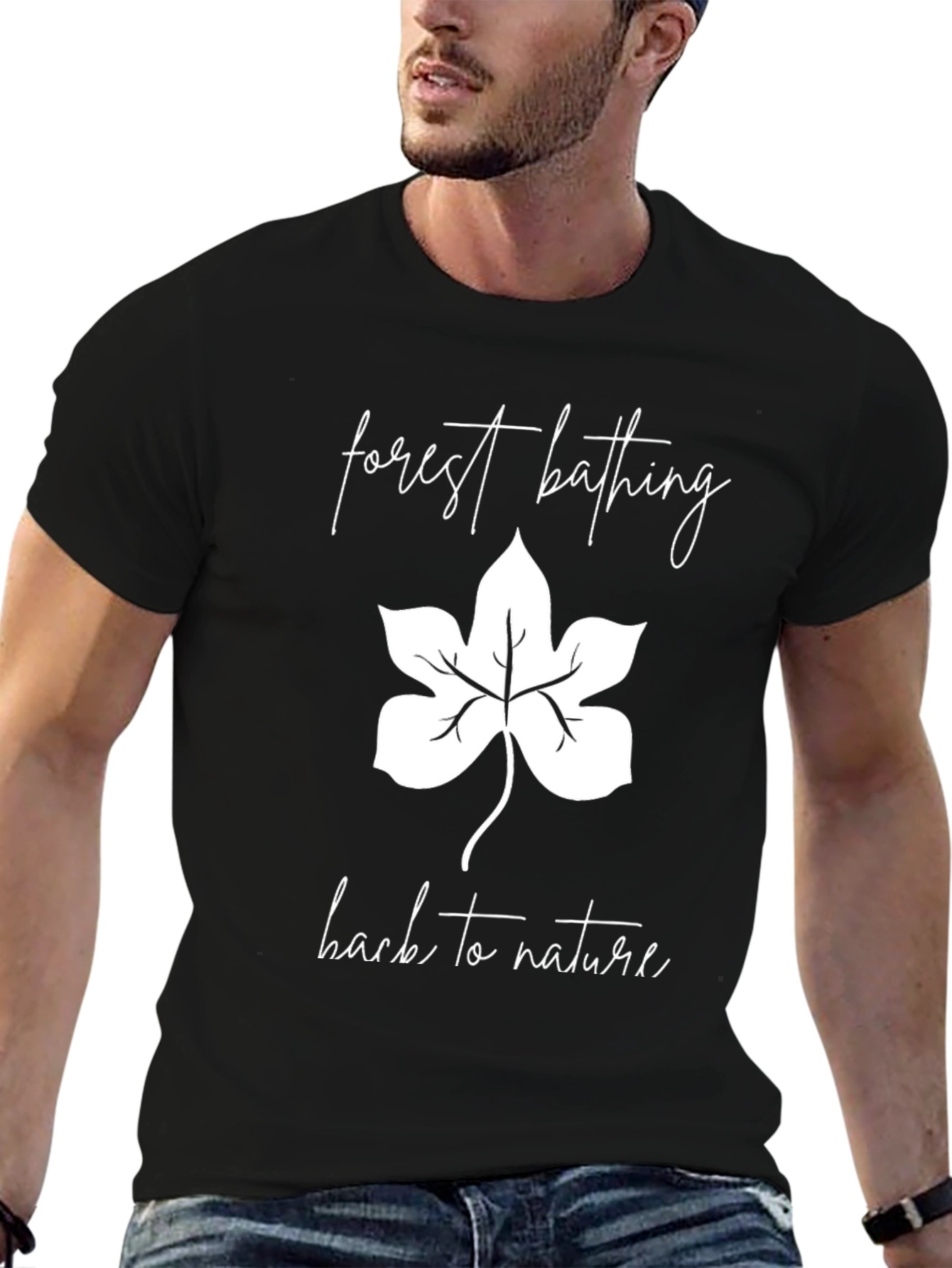 Forest Bathing Graphic Tee - Back to Nature