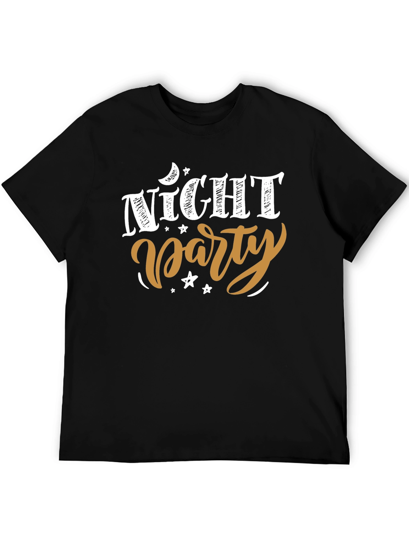 Night Party Graphic Tee - Black T-Shirt