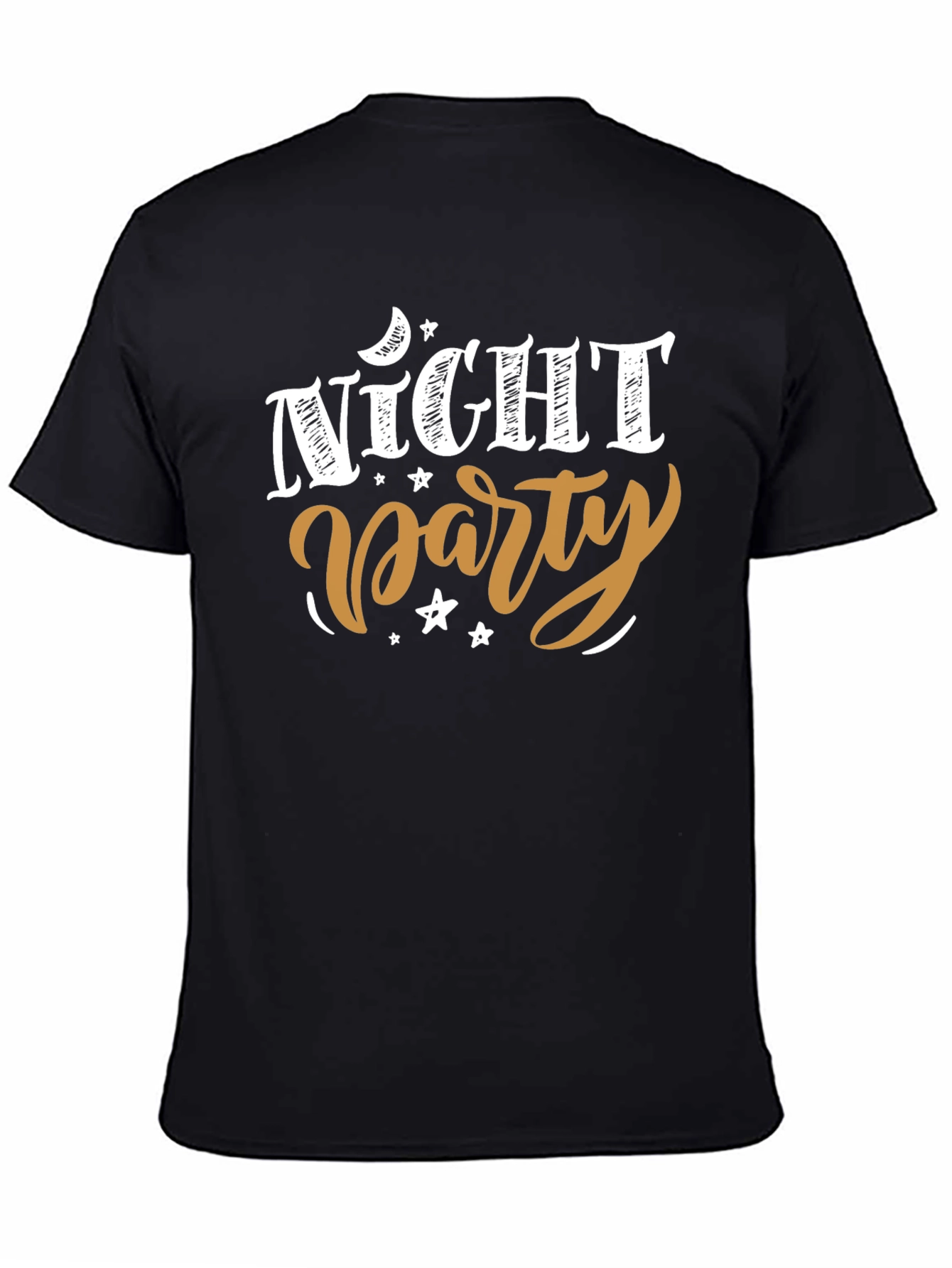 Night Party Graphic Tee - Black T-Shirt