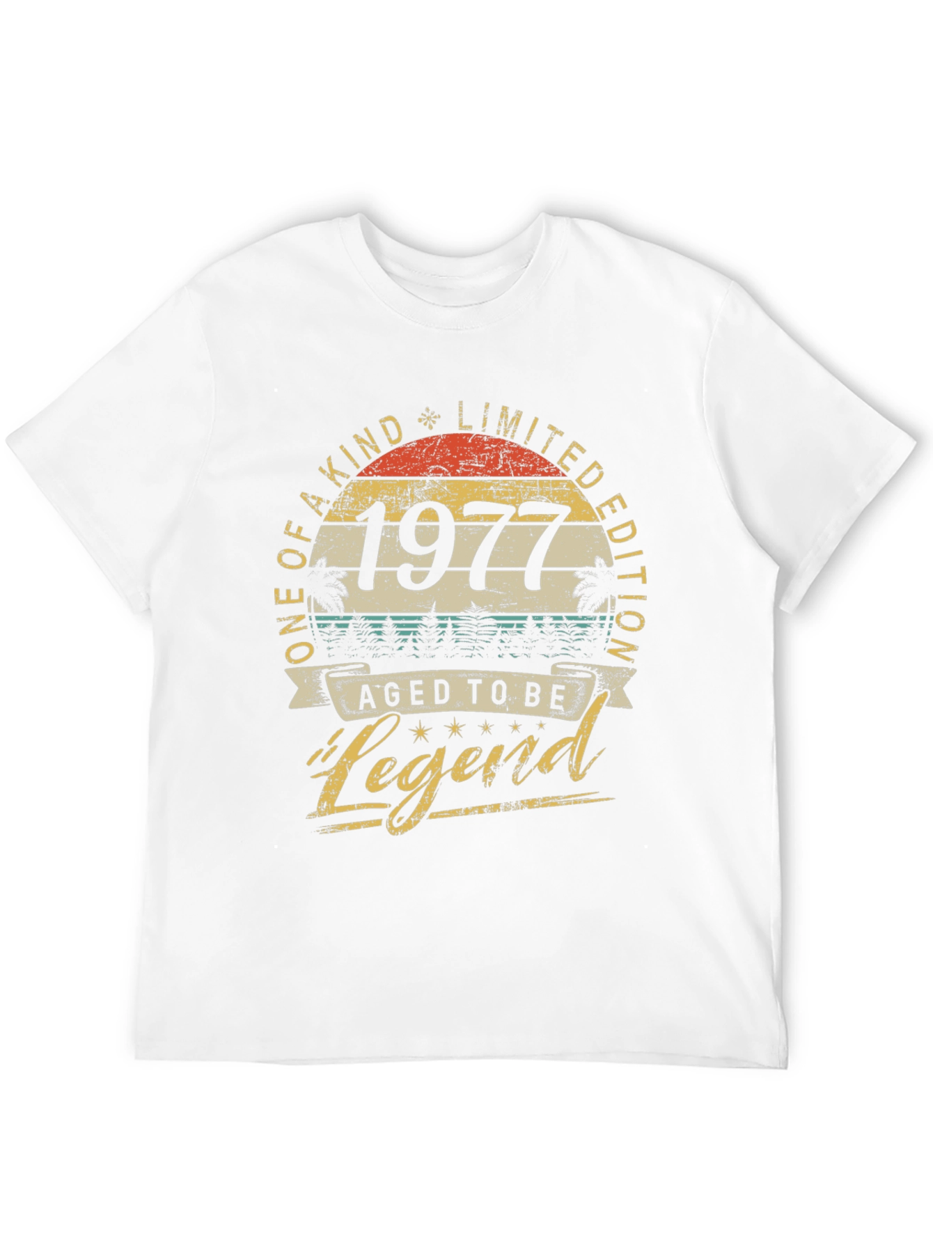 1977 Aged to be Legend Graphic T-Shirt