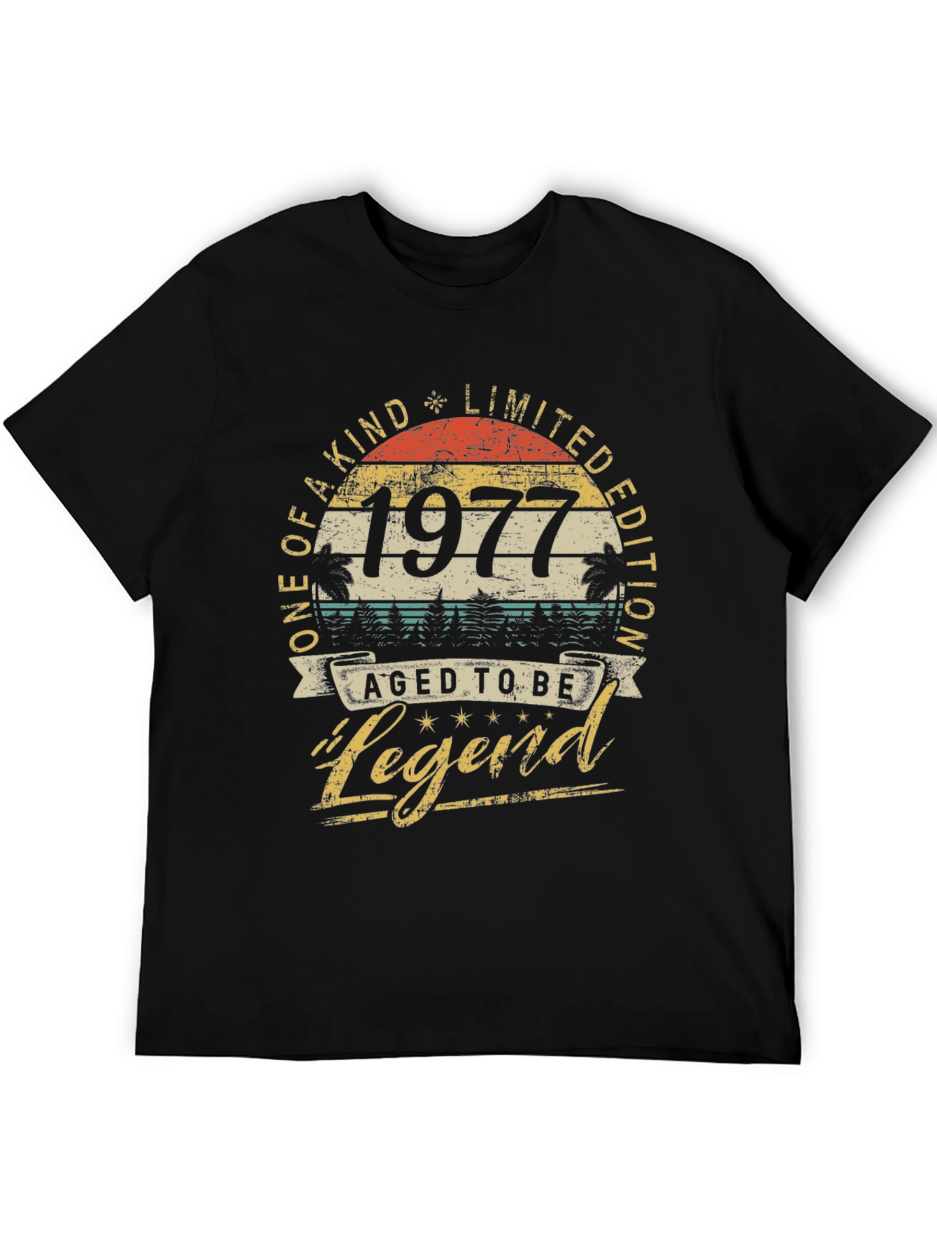 1977 Aged to be Legend Graphic T-Shirt