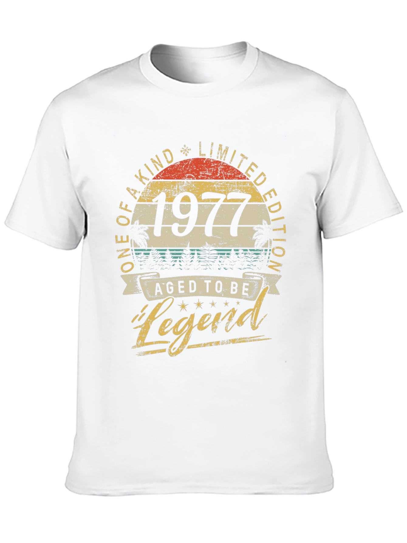 1977 Aged to be Legend Graphic T-Shirt