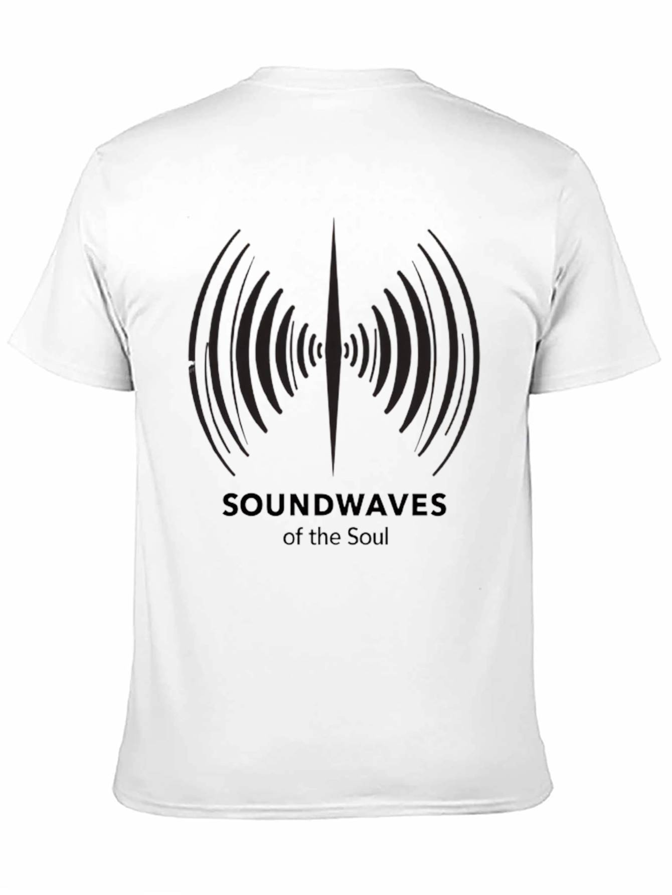 Soundwaves of the Soul Graphic Tee - Black