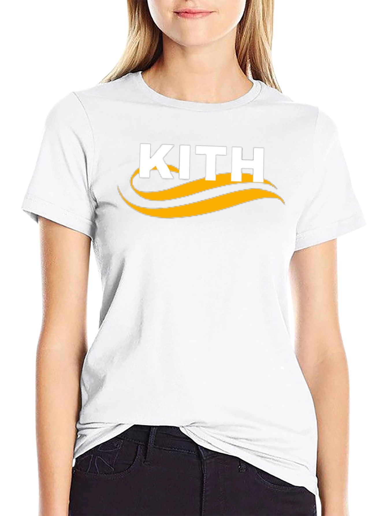 KITH Logo Black T-Shirt: Stylish & Comfortable
