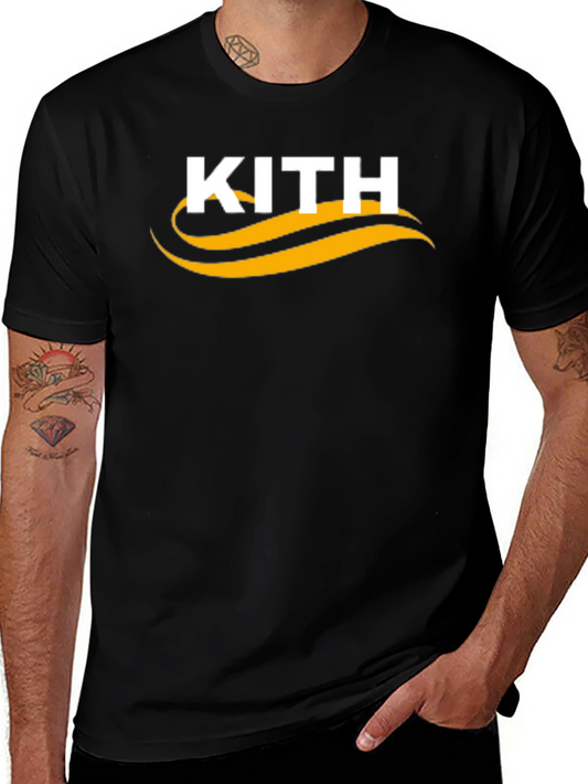 KITH Logo Black T-Shirt: Stylish & Comfortable